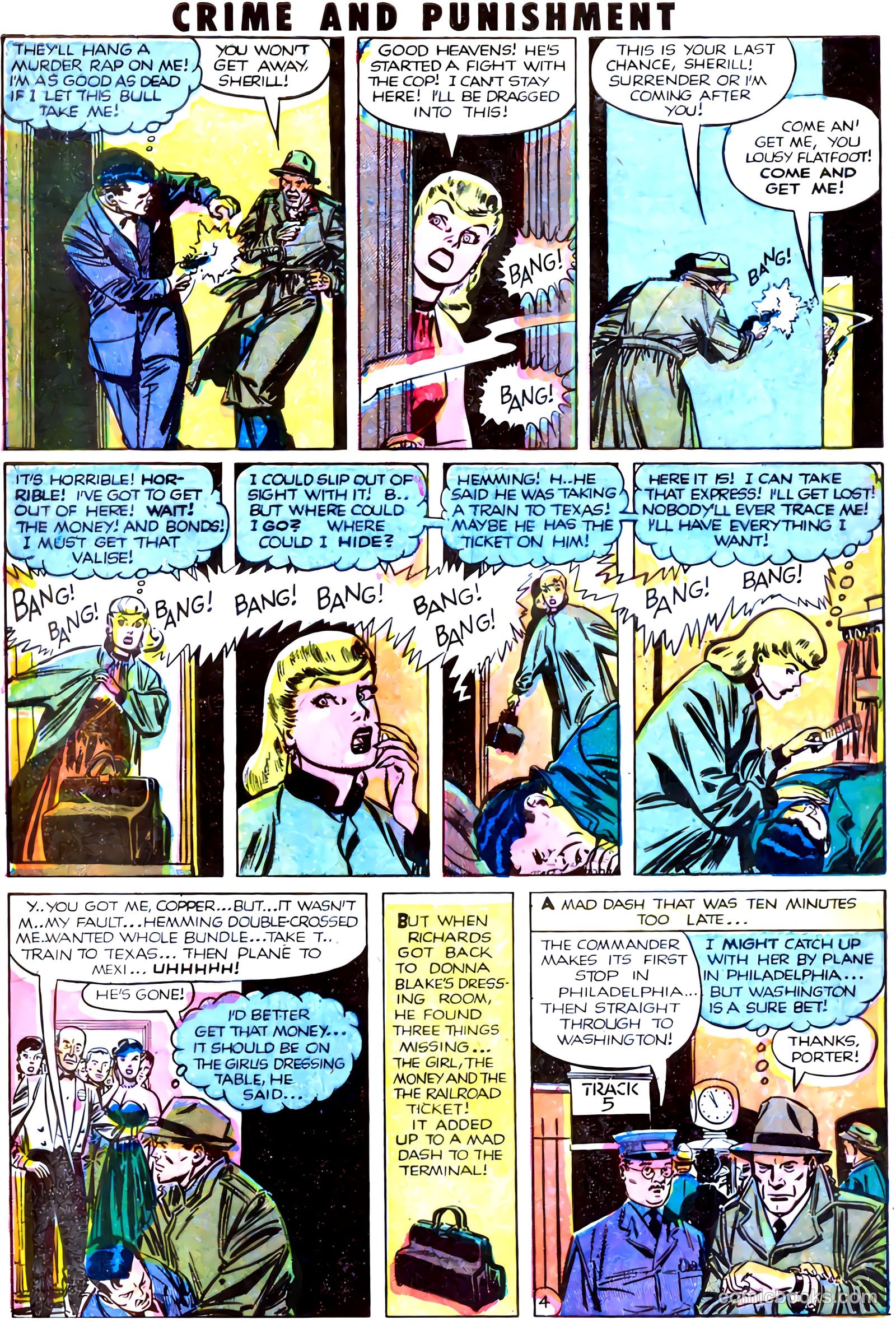 Crime and Punishment #51 (1952) — page 6