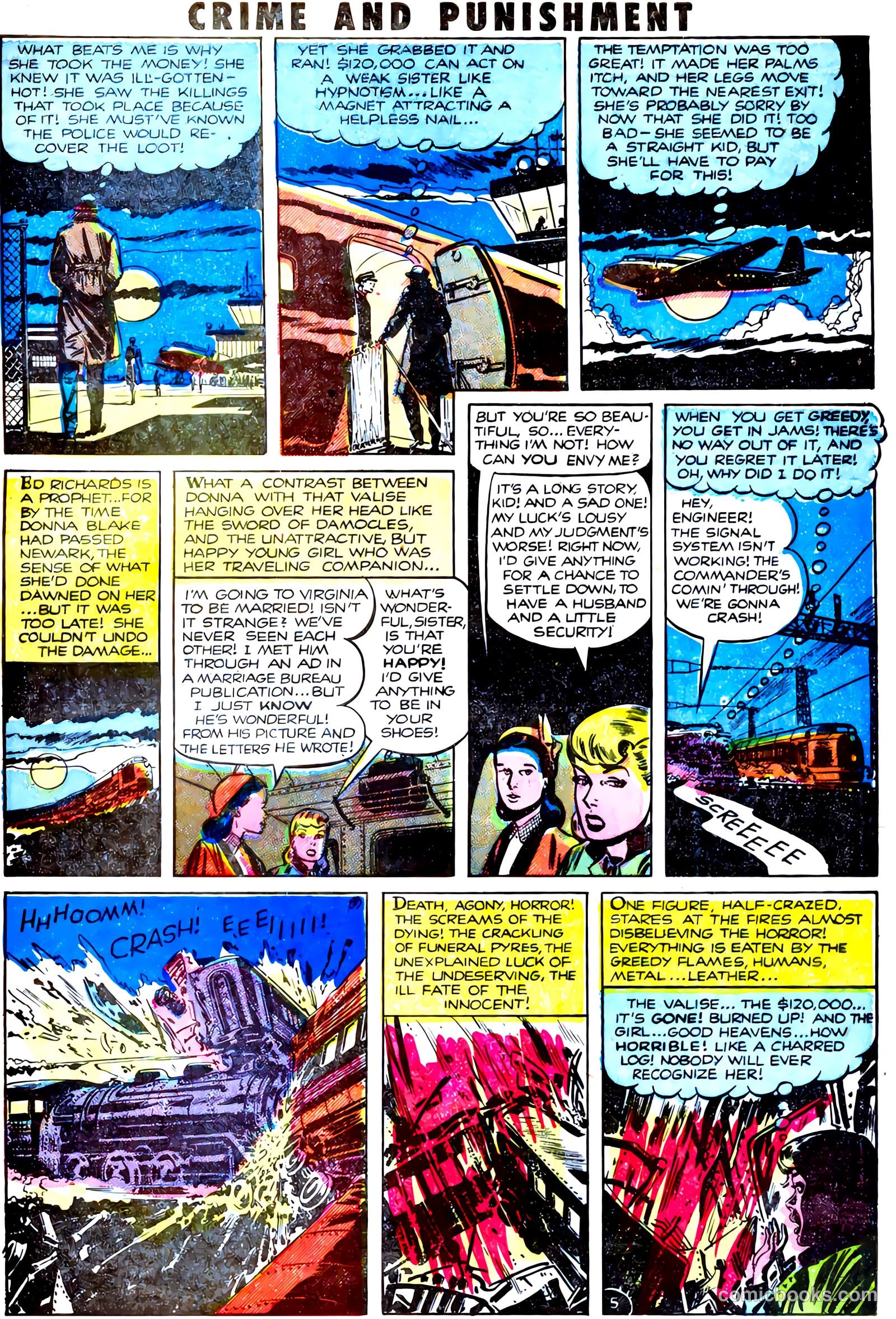 Crime and Punishment #51 (1952) — page 7