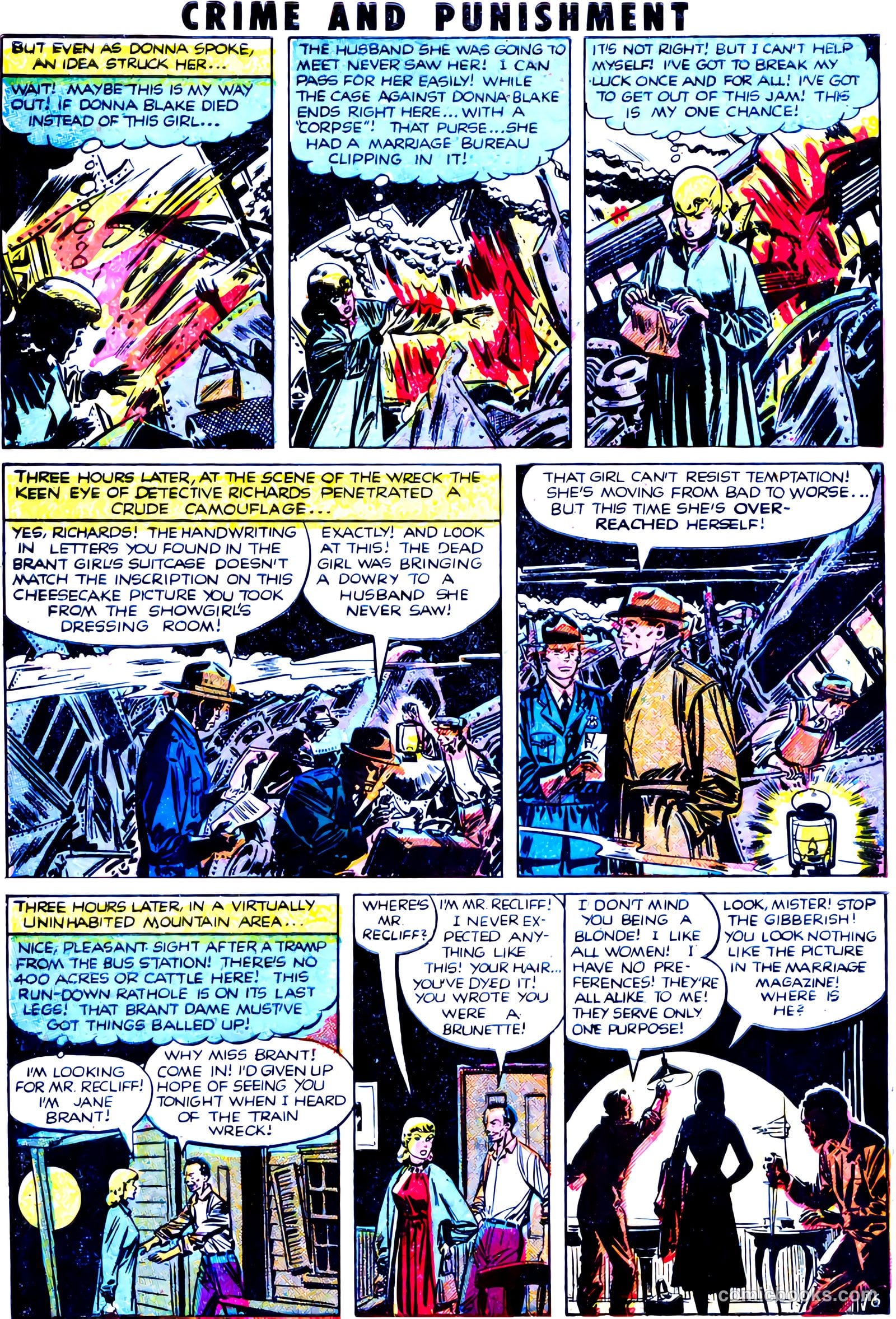 Crime and Punishment #51 (1952) — page 8