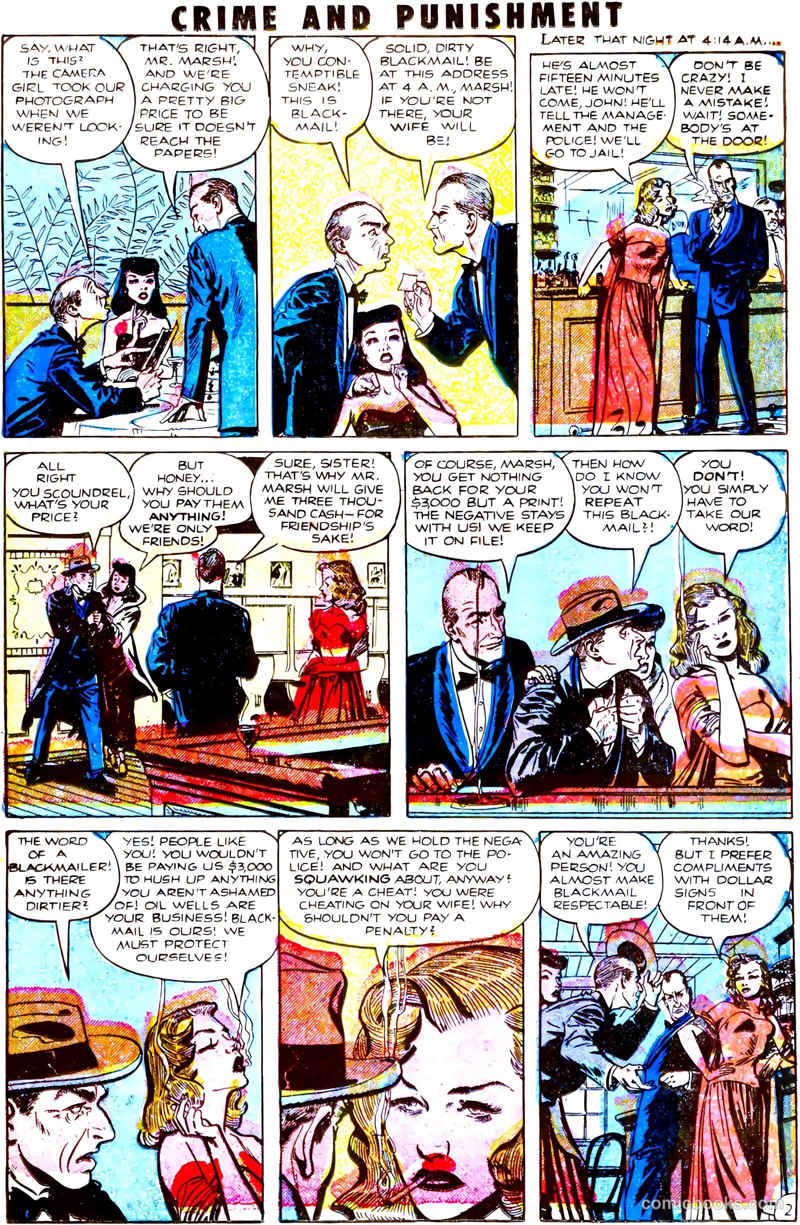 Crime and Punishment #51 (1952) — page 13