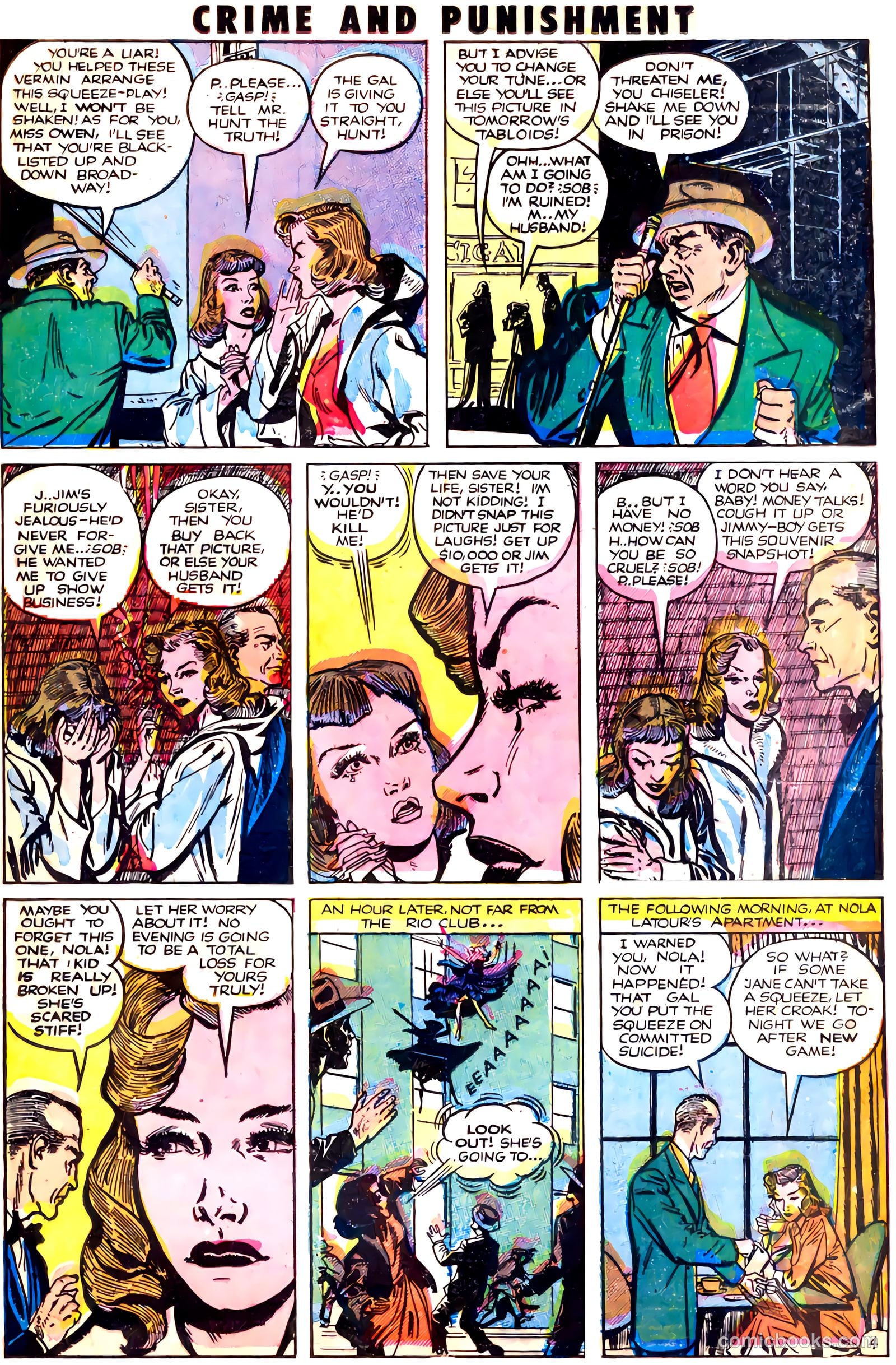 Crime and Punishment #51 (1952) — page 15