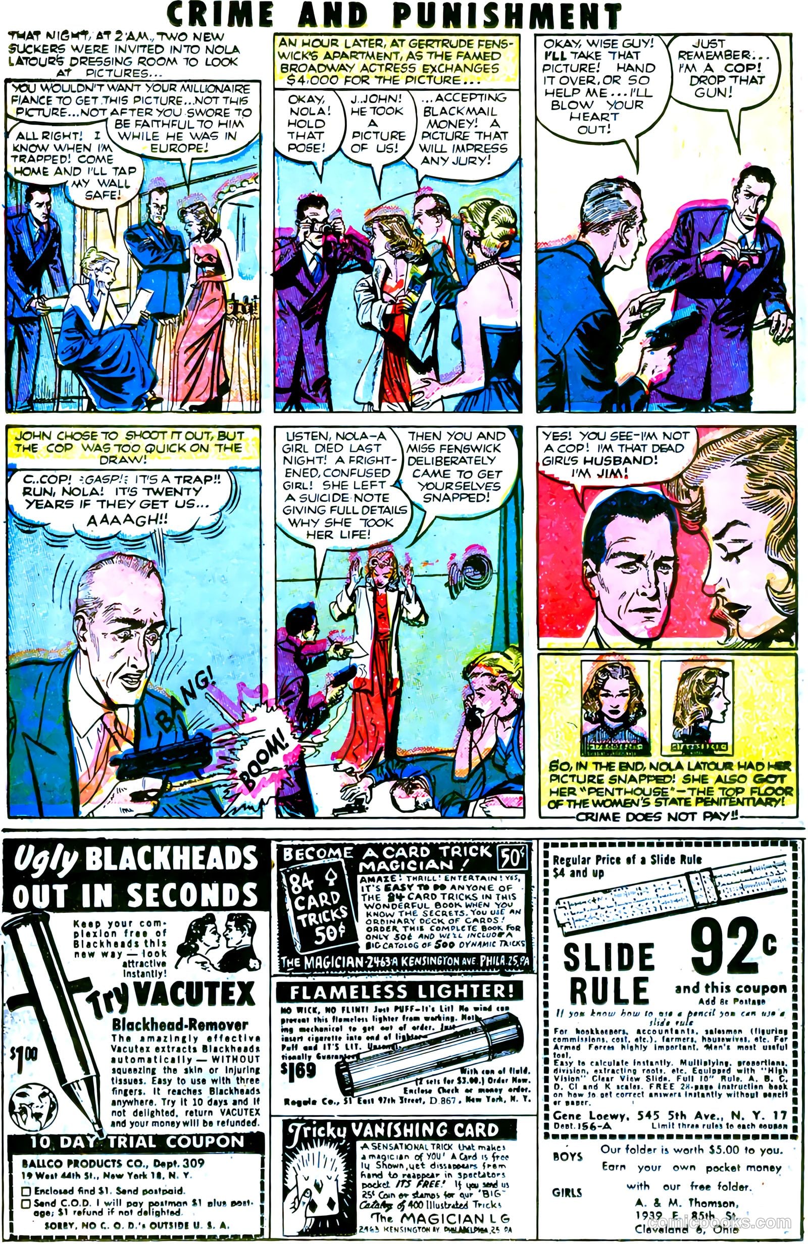 Crime and Punishment #51 (1952) — page 16