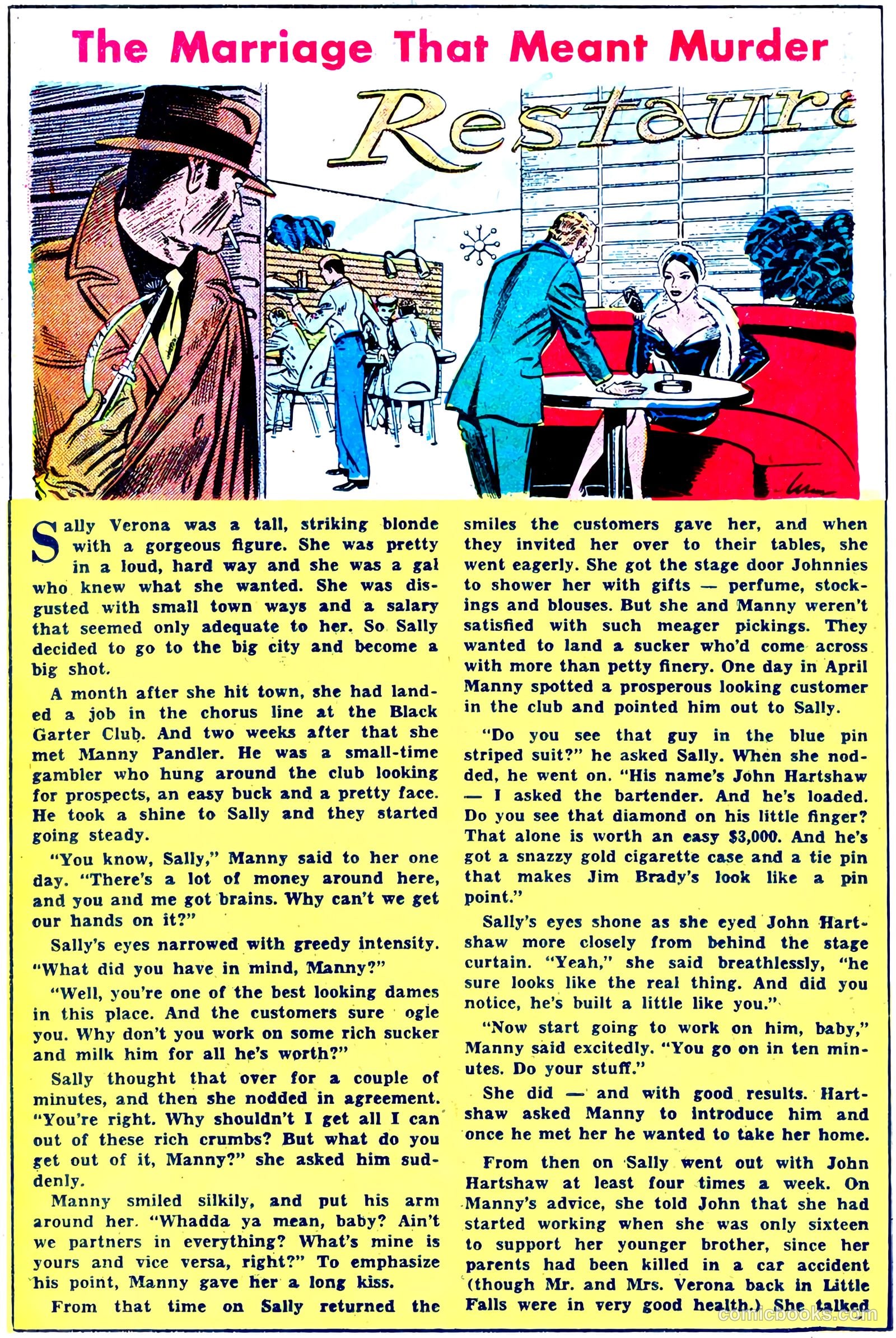Crime and Punishment #51 (1952) — page 18