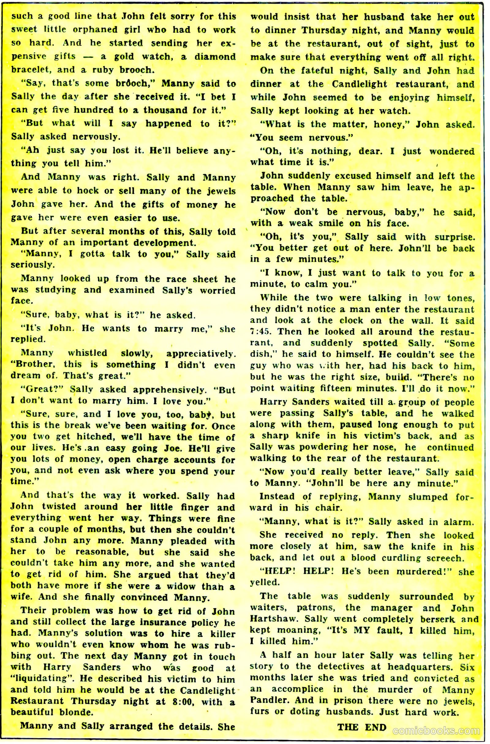 Crime and Punishment #51 (1952) — page 19