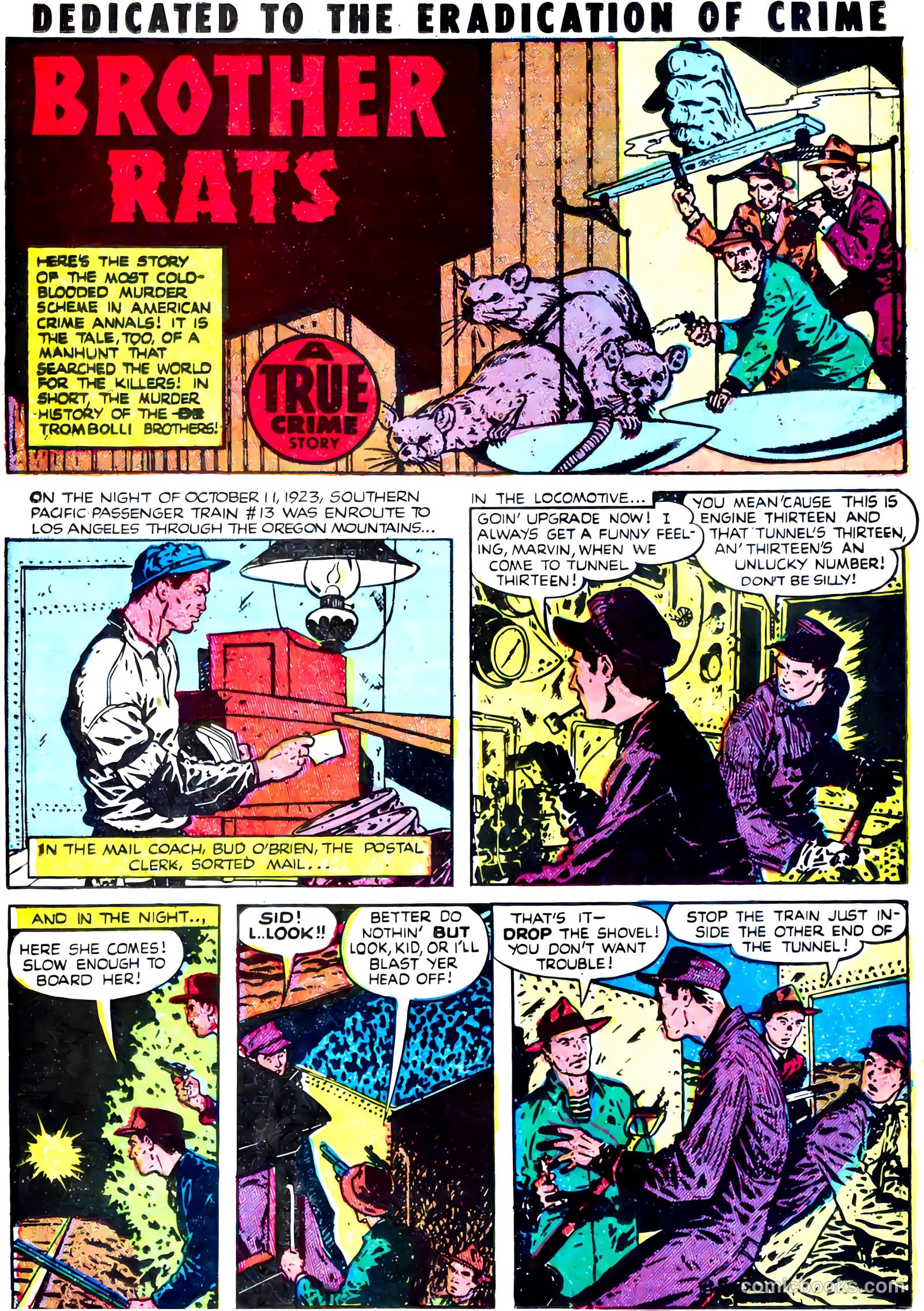 Crime and Punishment #51 (1952) — page 20