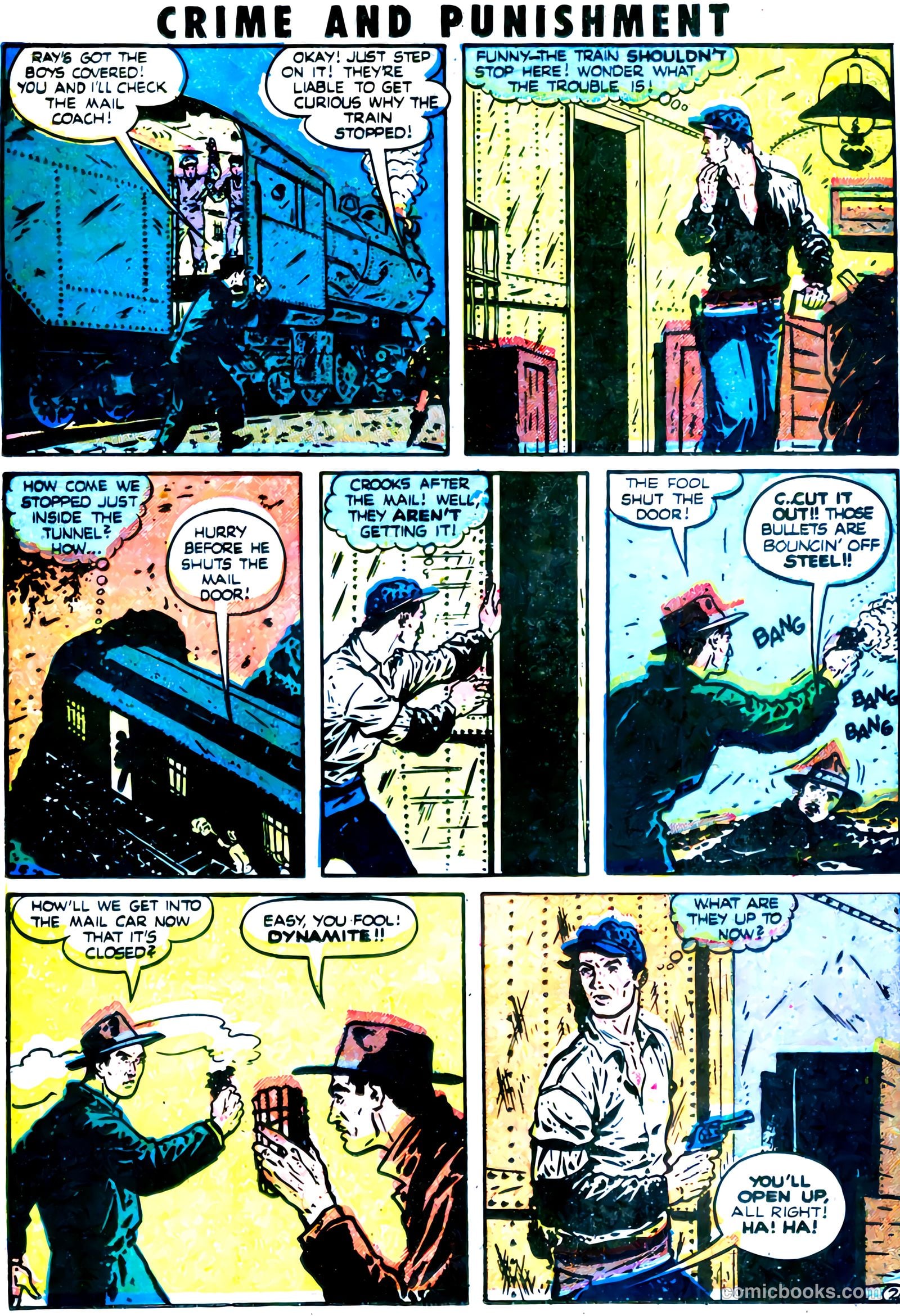 Crime and Punishment #51 (1952) — page 21