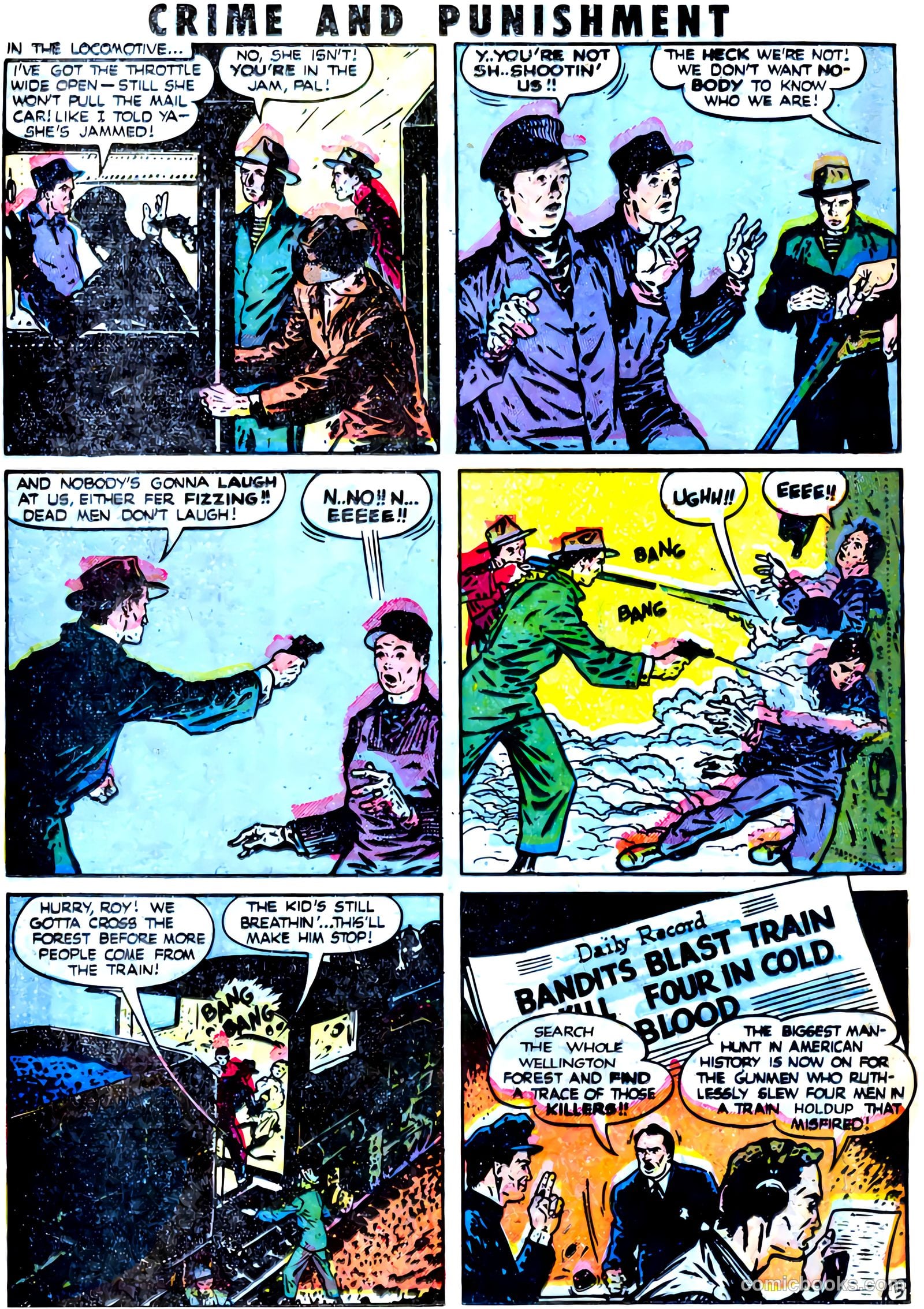 Crime and Punishment #51 (1952) — page 24