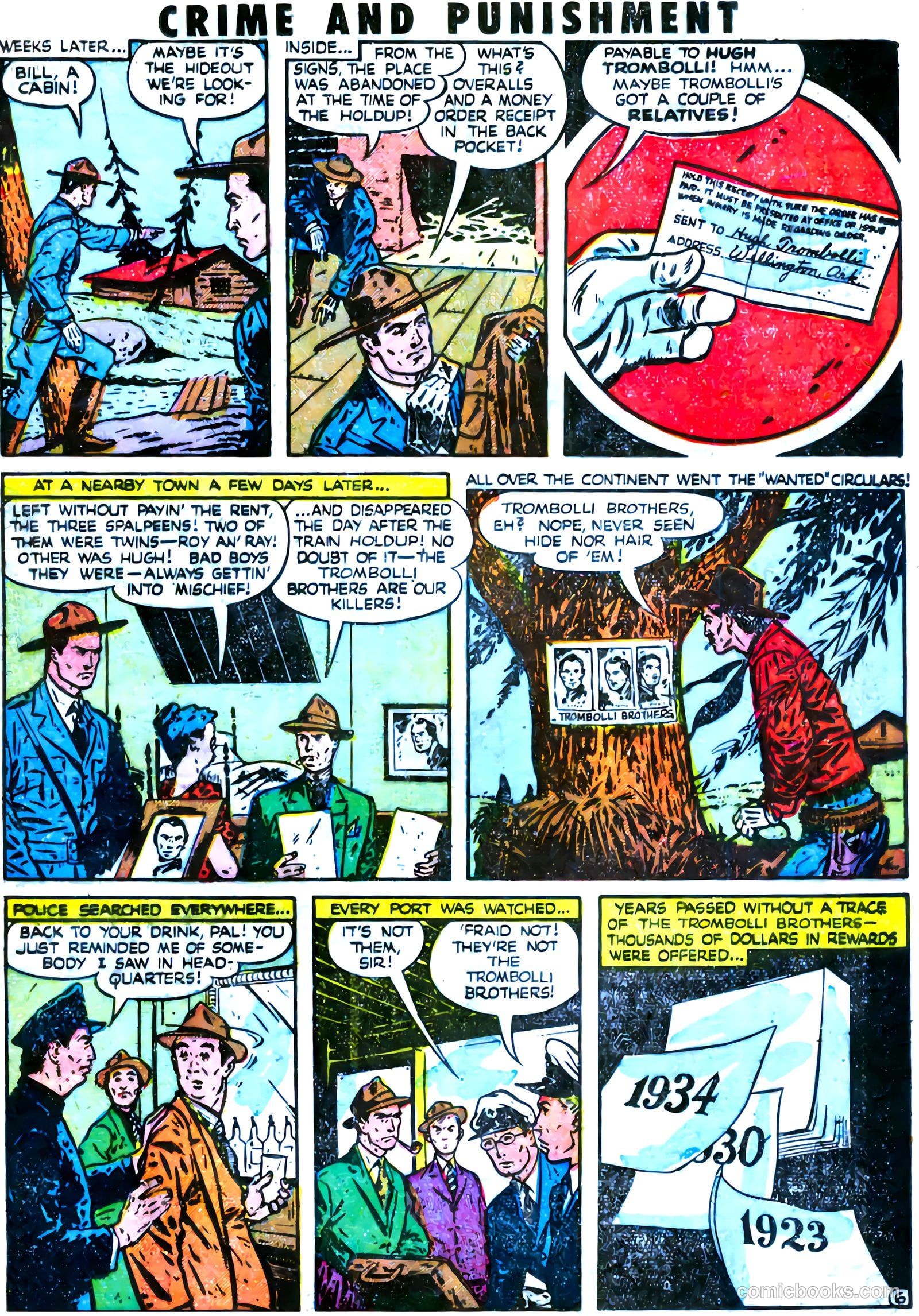 Crime and Punishment #51 (1952) — page 25