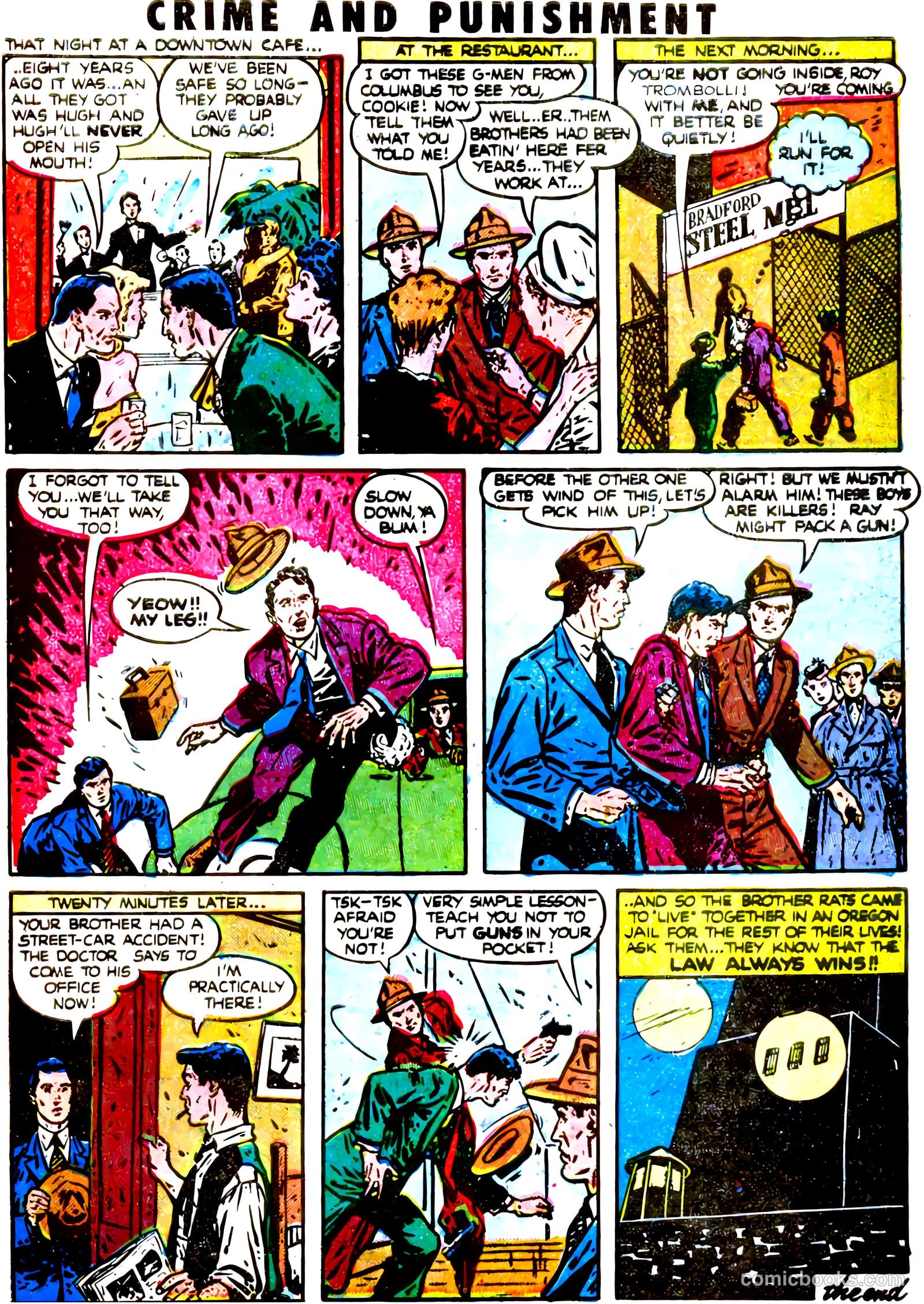 Crime and Punishment #51 (1952) — page 27