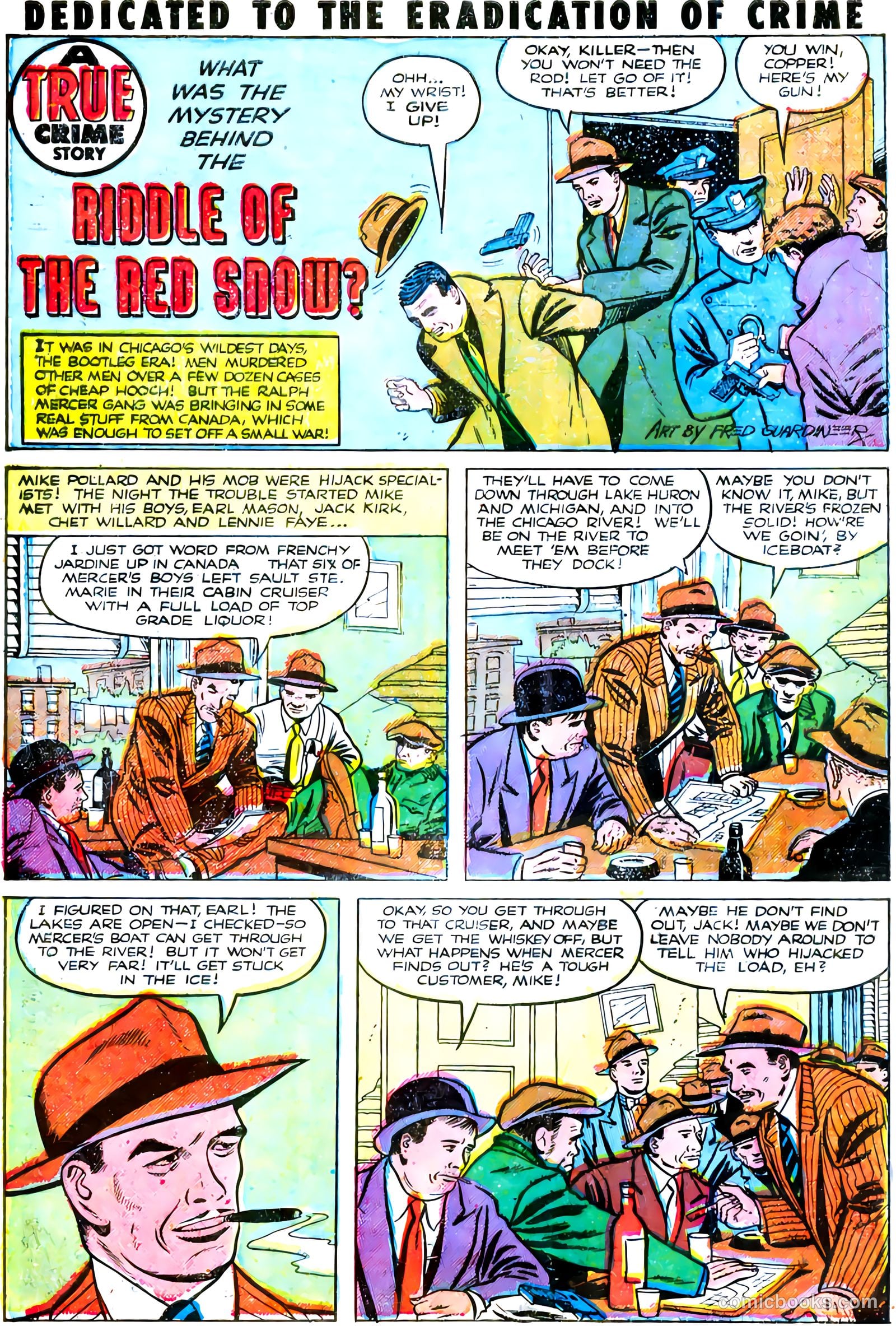 Crime and Punishment #51 (1952) — page 28