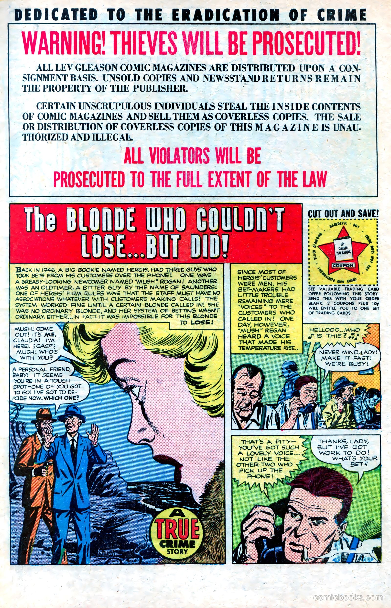 Crime and Punishment #53 (1952) — page 3