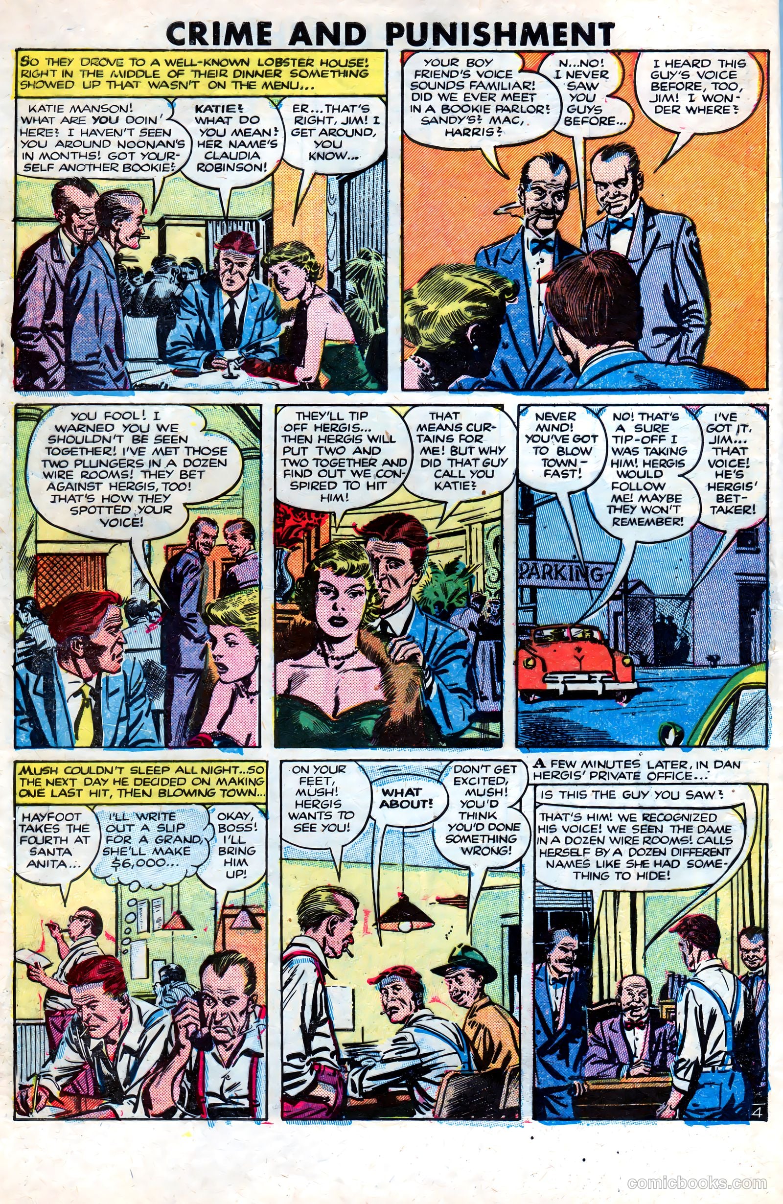Crime and Punishment #53 (1952) — page 6