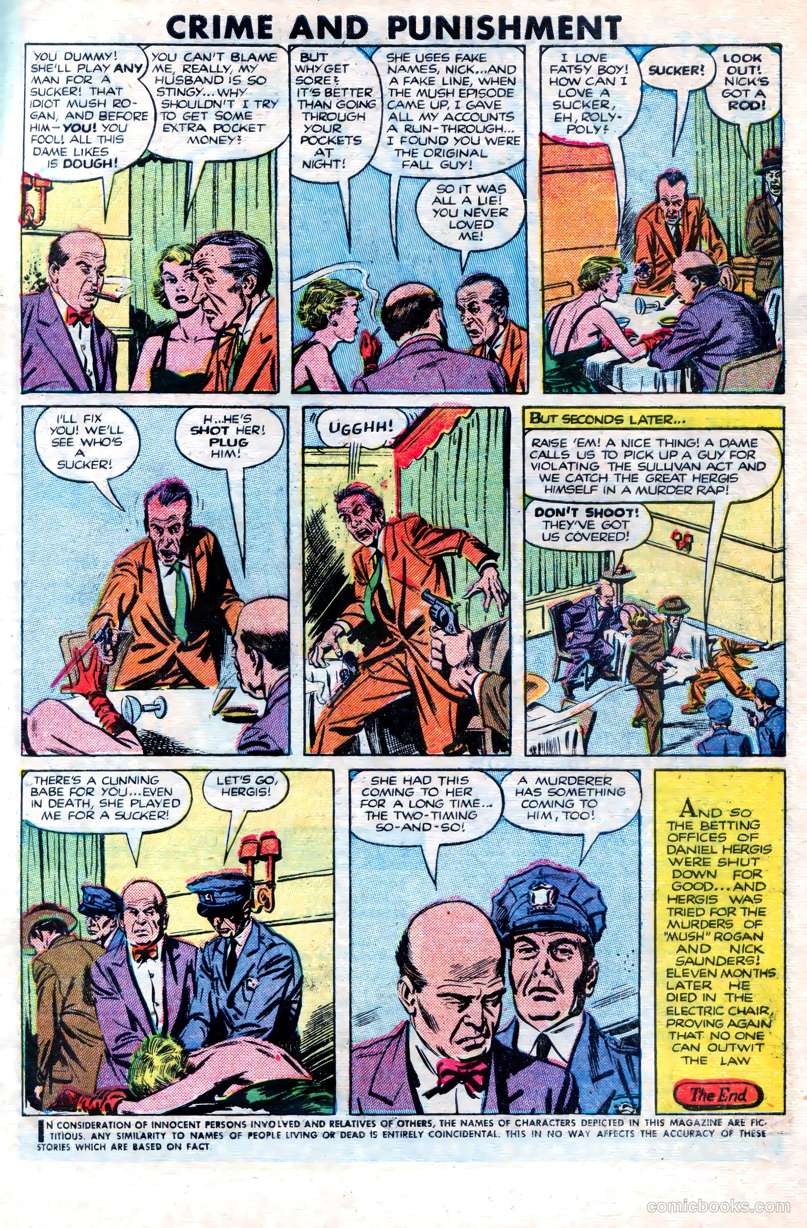 Crime and Punishment #53 (1952) — page 9