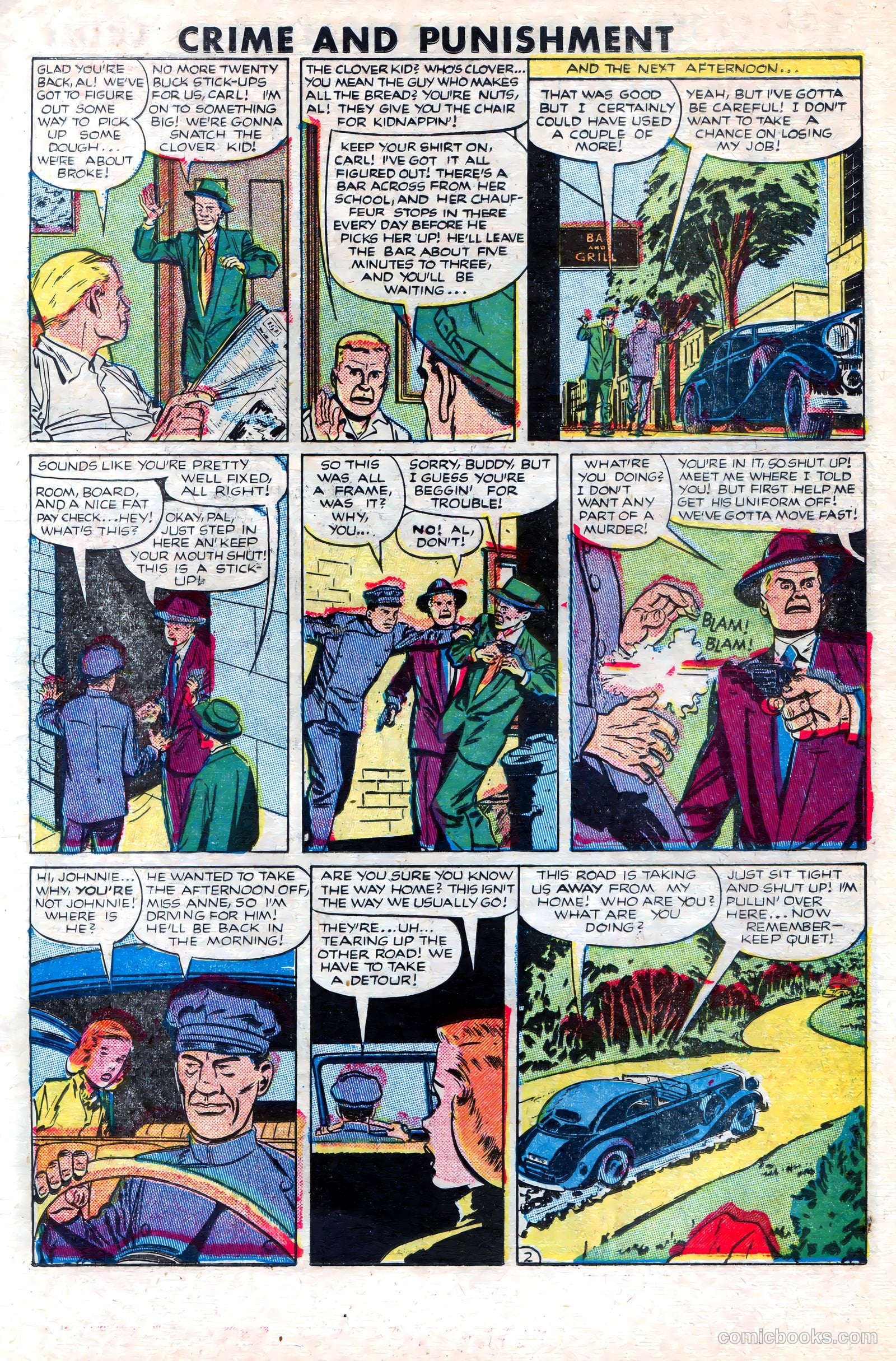 Crime and Punishment #53 (1952) — page 13