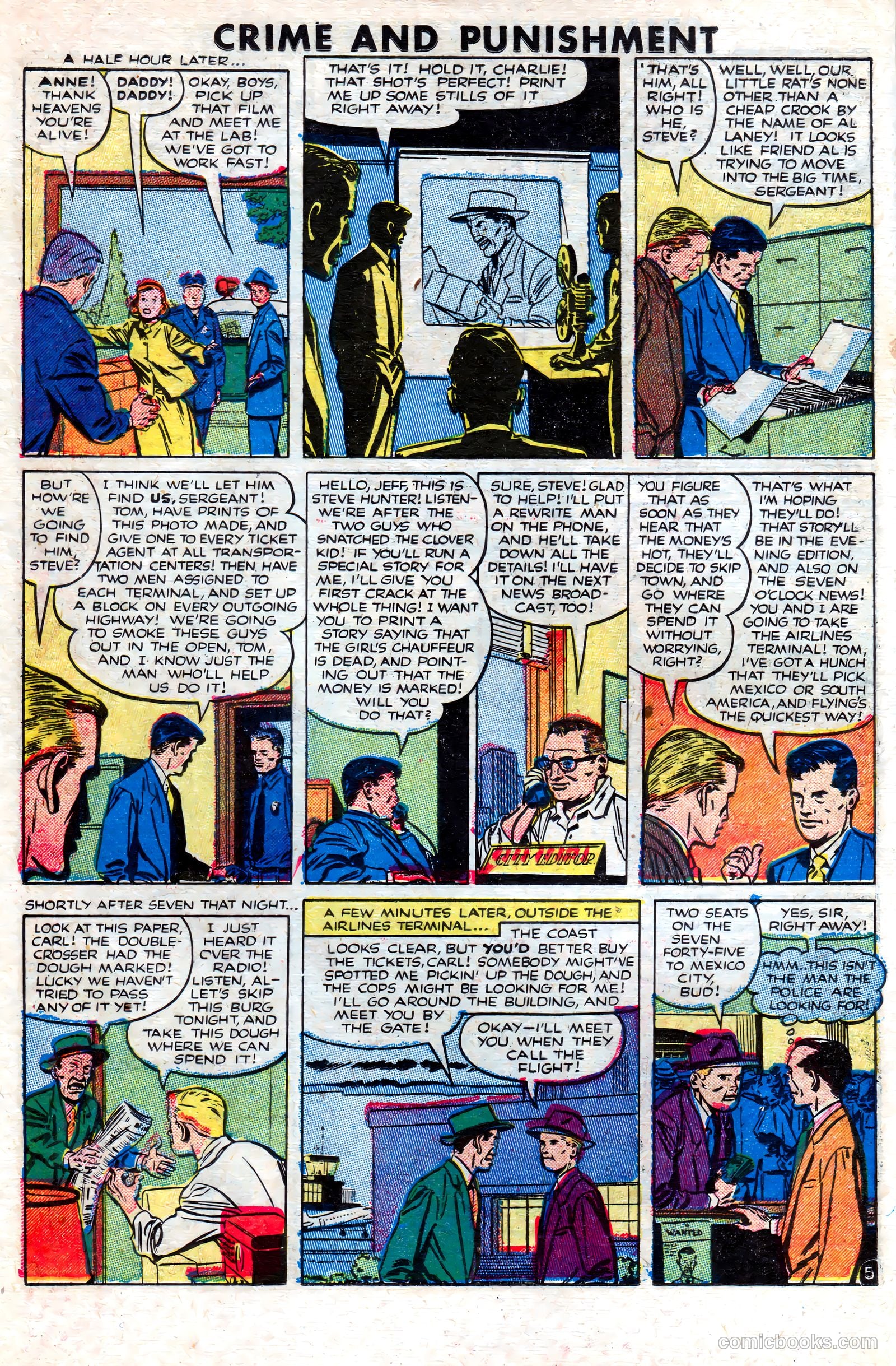 Crime and Punishment #53 (1952) — page 16