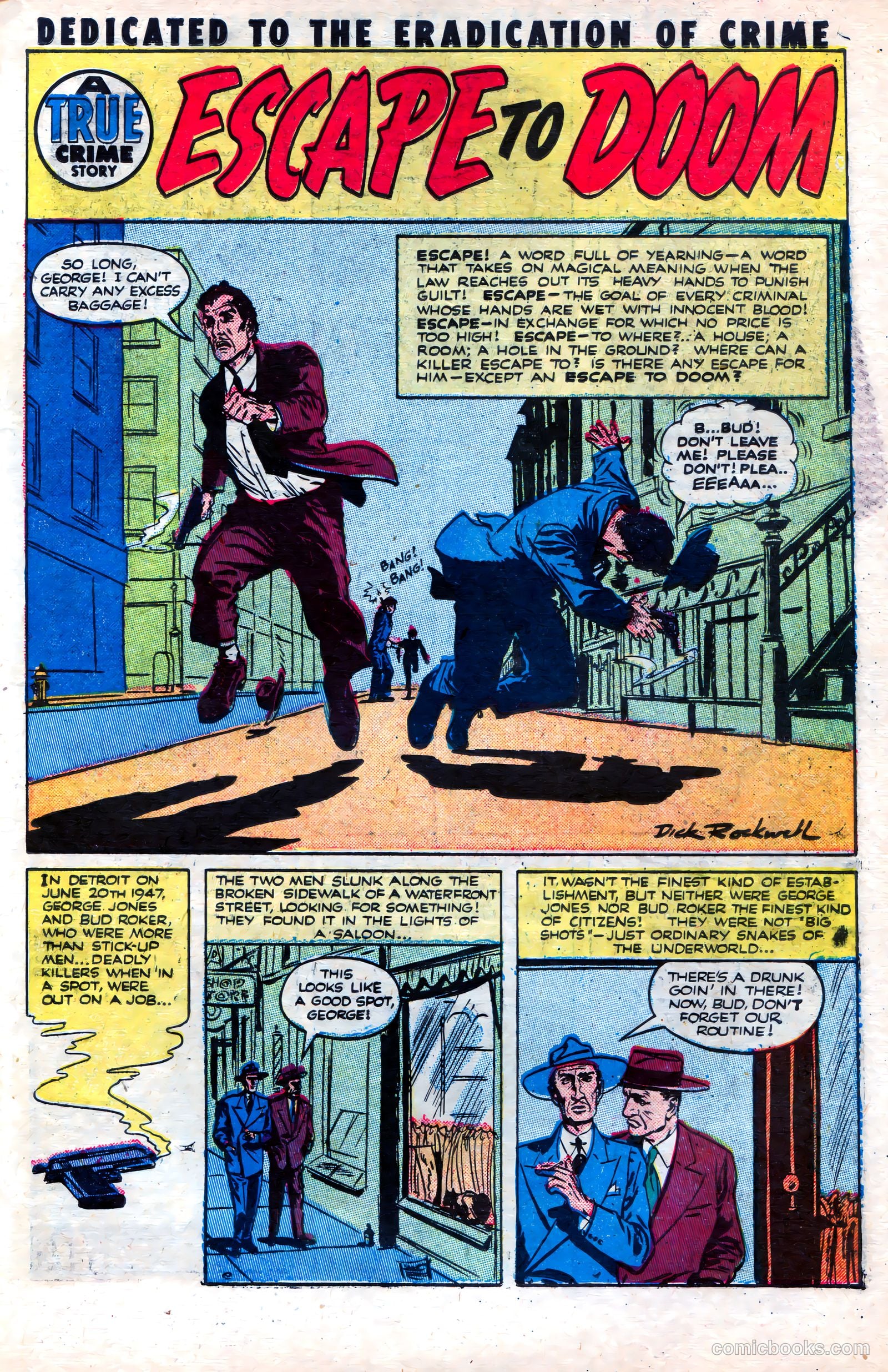 Crime and Punishment #53 (1952) — page 21