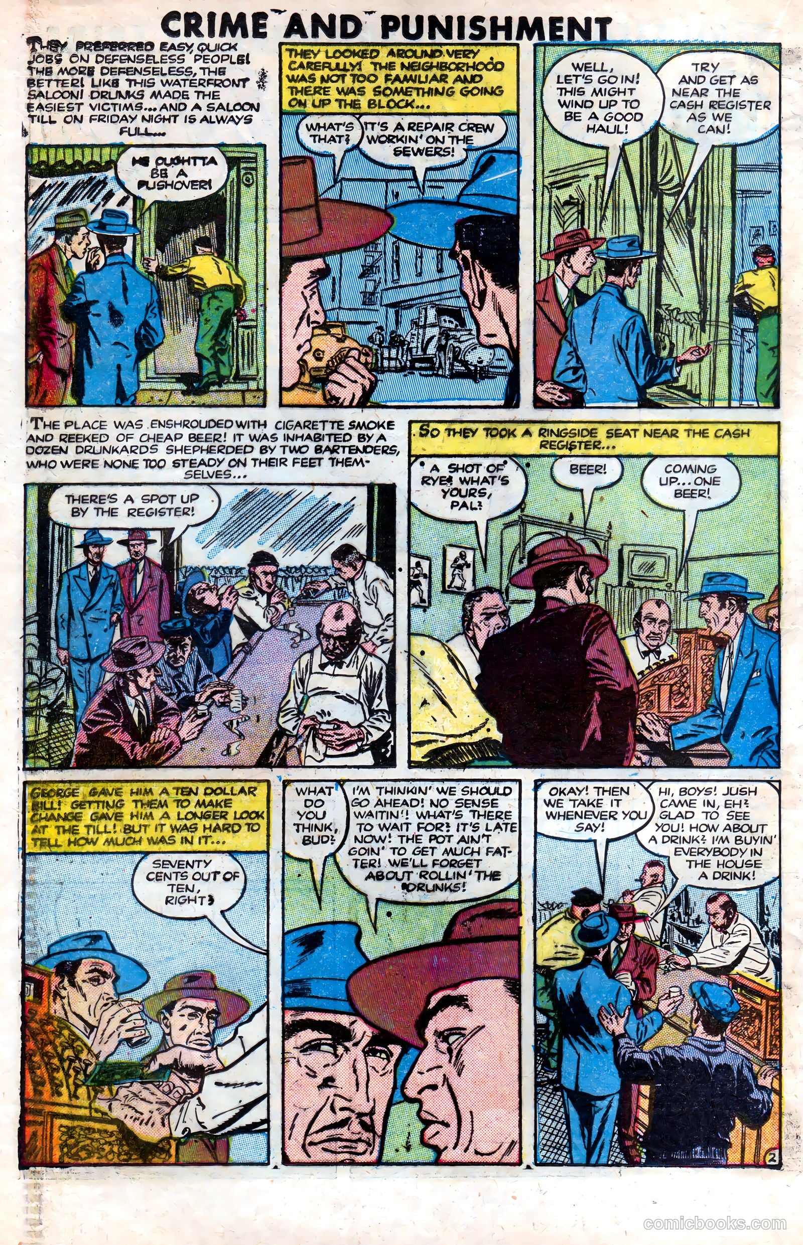 Crime and Punishment #53 (1952) — page 22