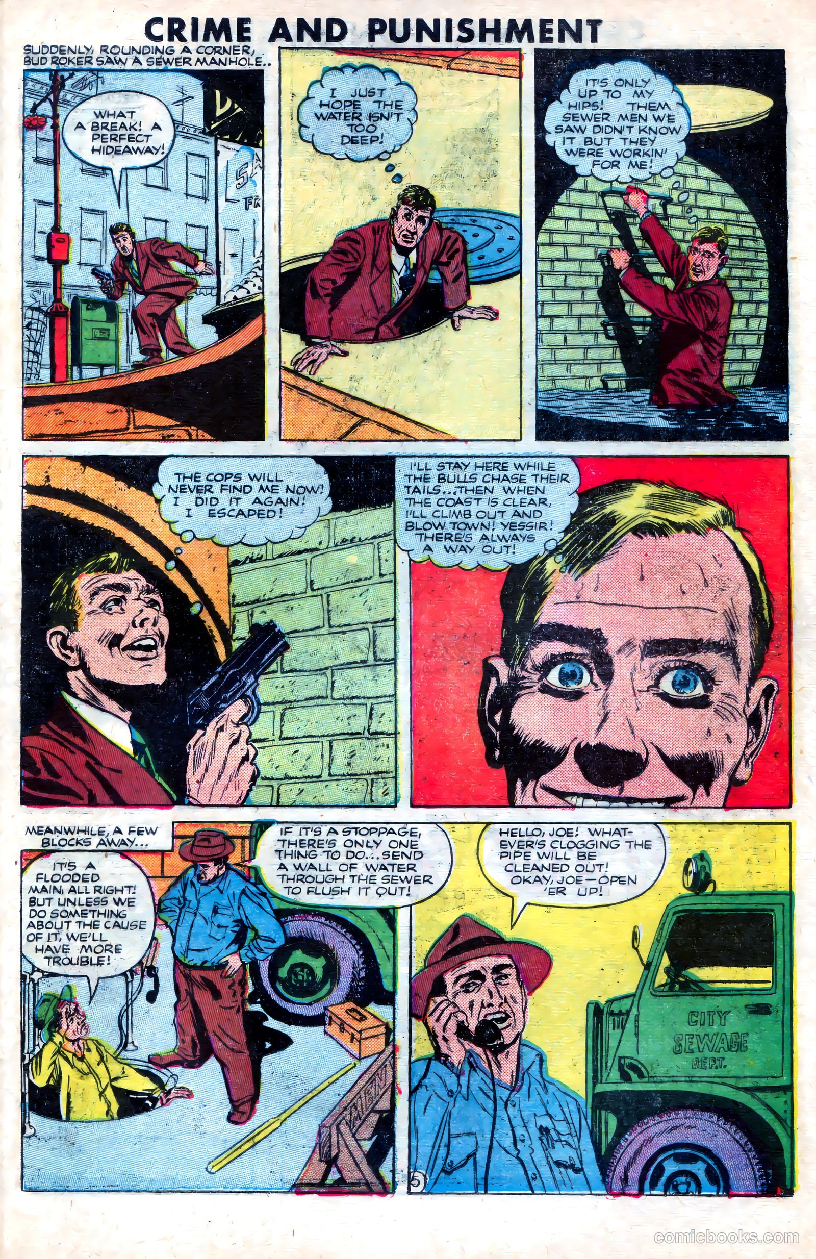 Crime and Punishment #53 (1952) — page 25