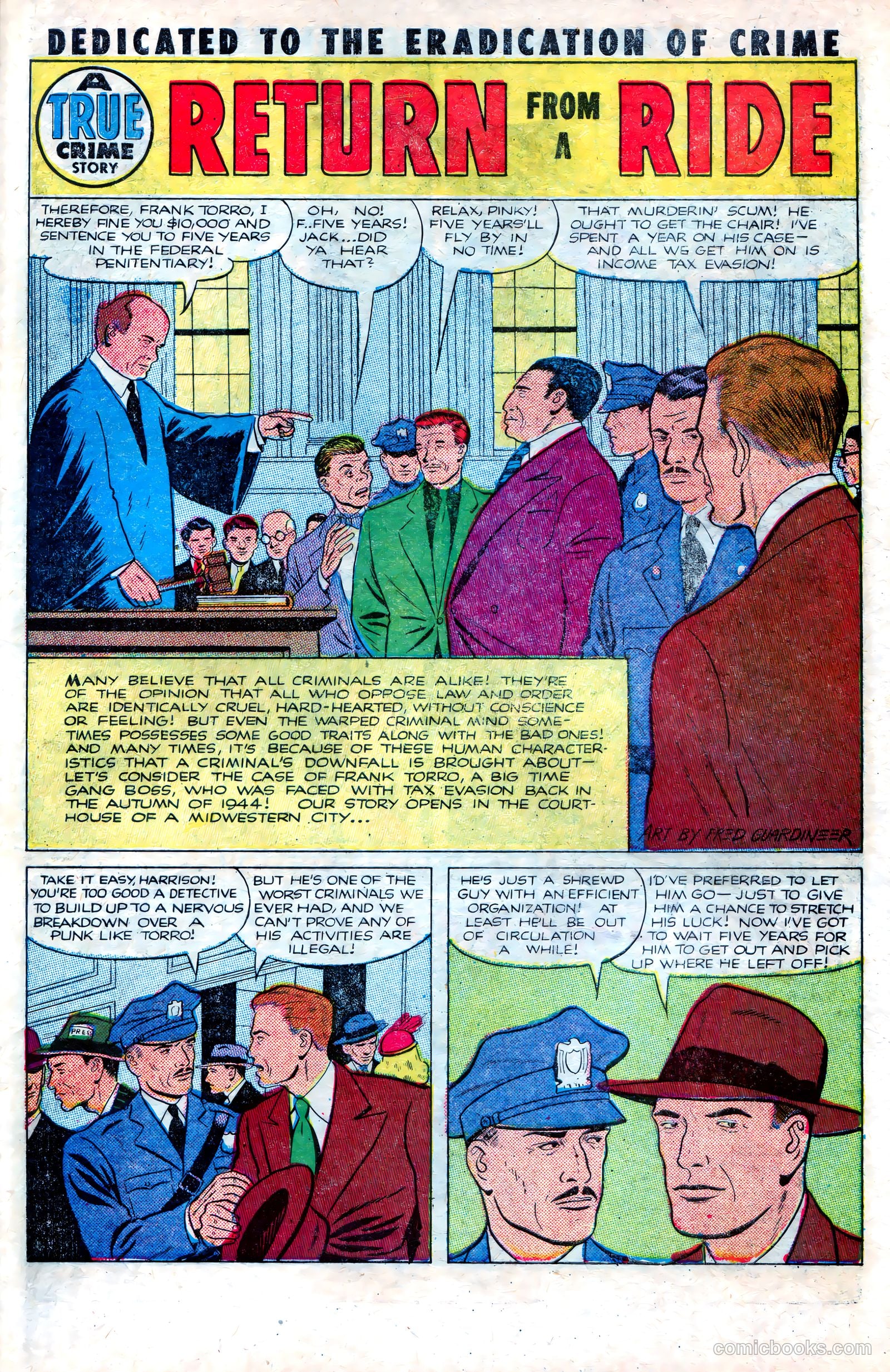 Crime and Punishment #53 (1952) — page 27