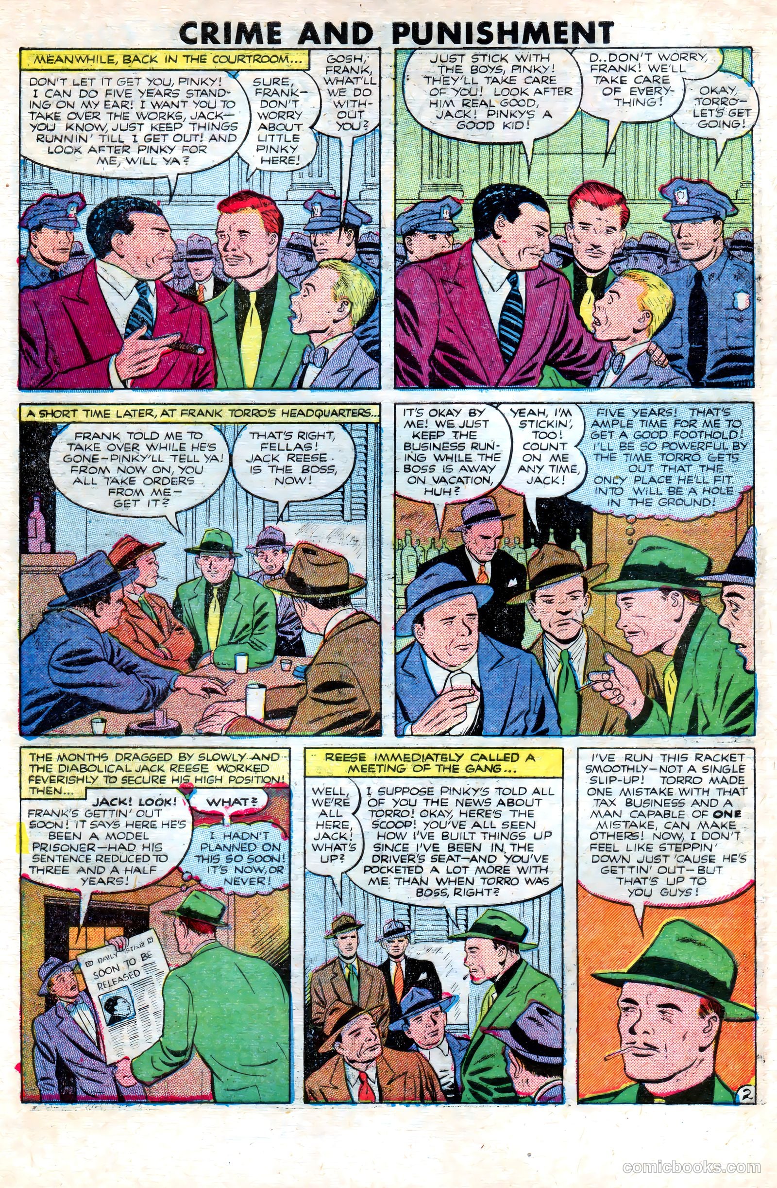 Crime and Punishment #53 (1952) — page 28