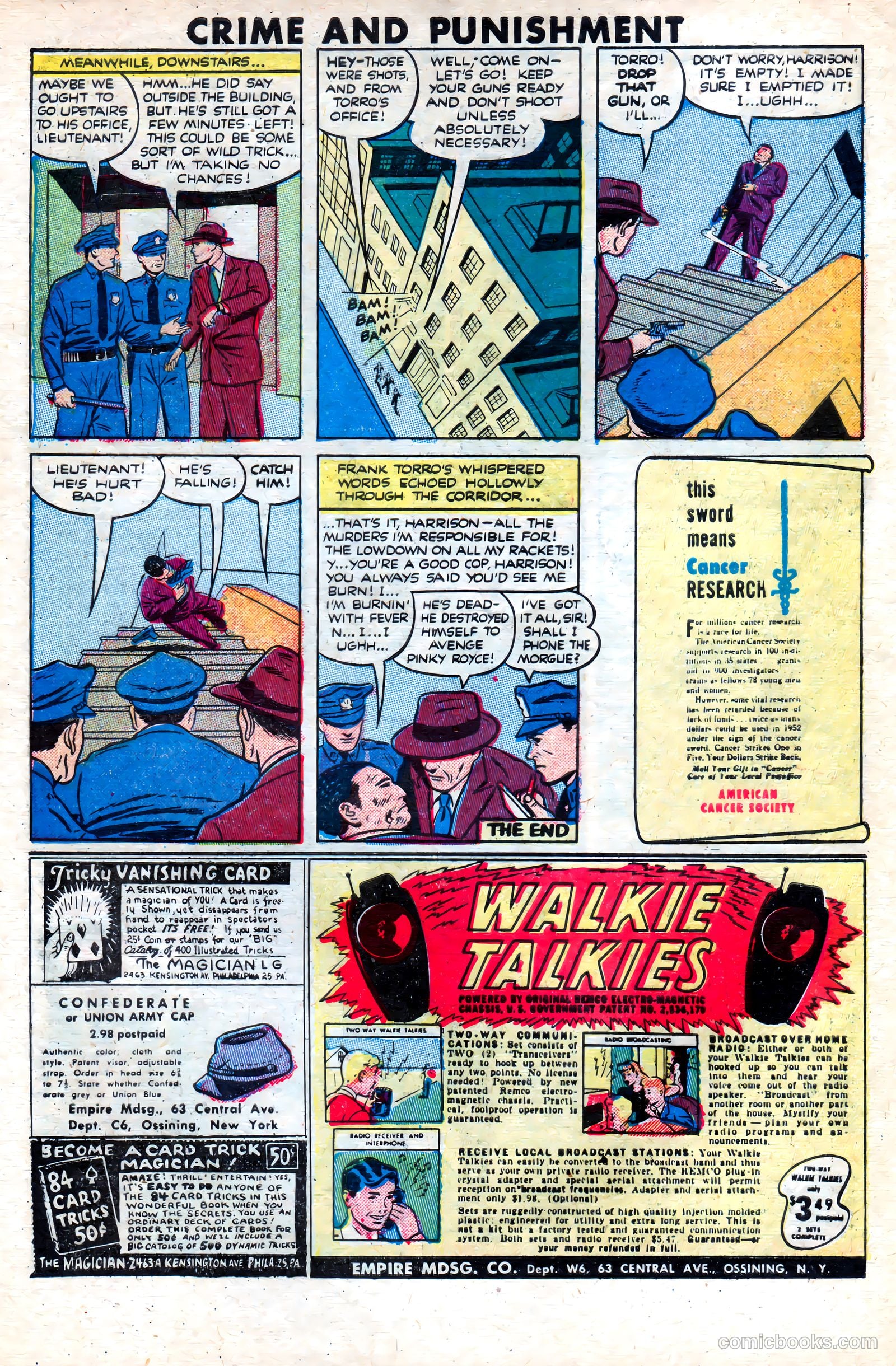 Crime and Punishment #53 (1952) — page 32