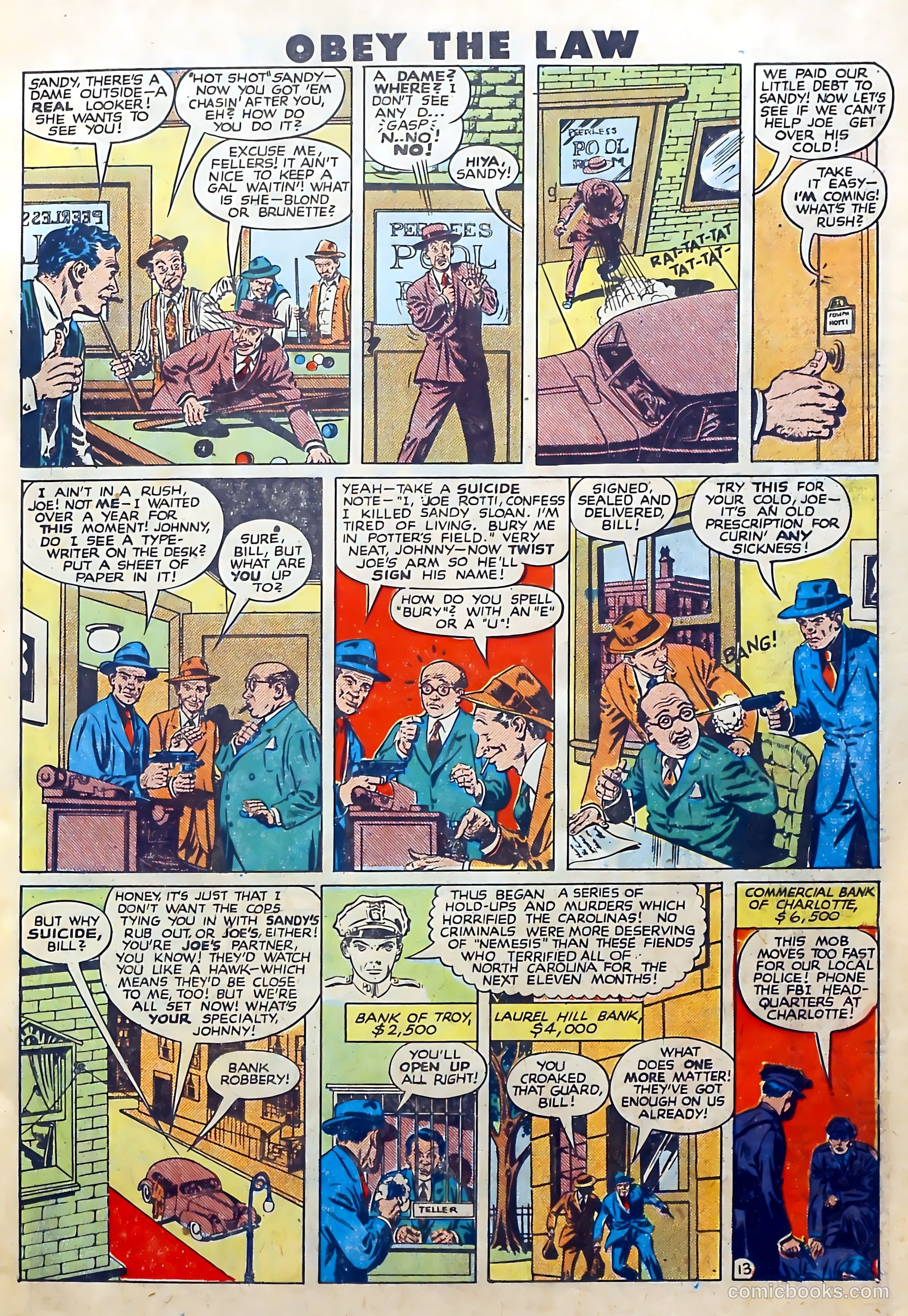 Crime and Punishment #6 (1948) — page 15 of 53