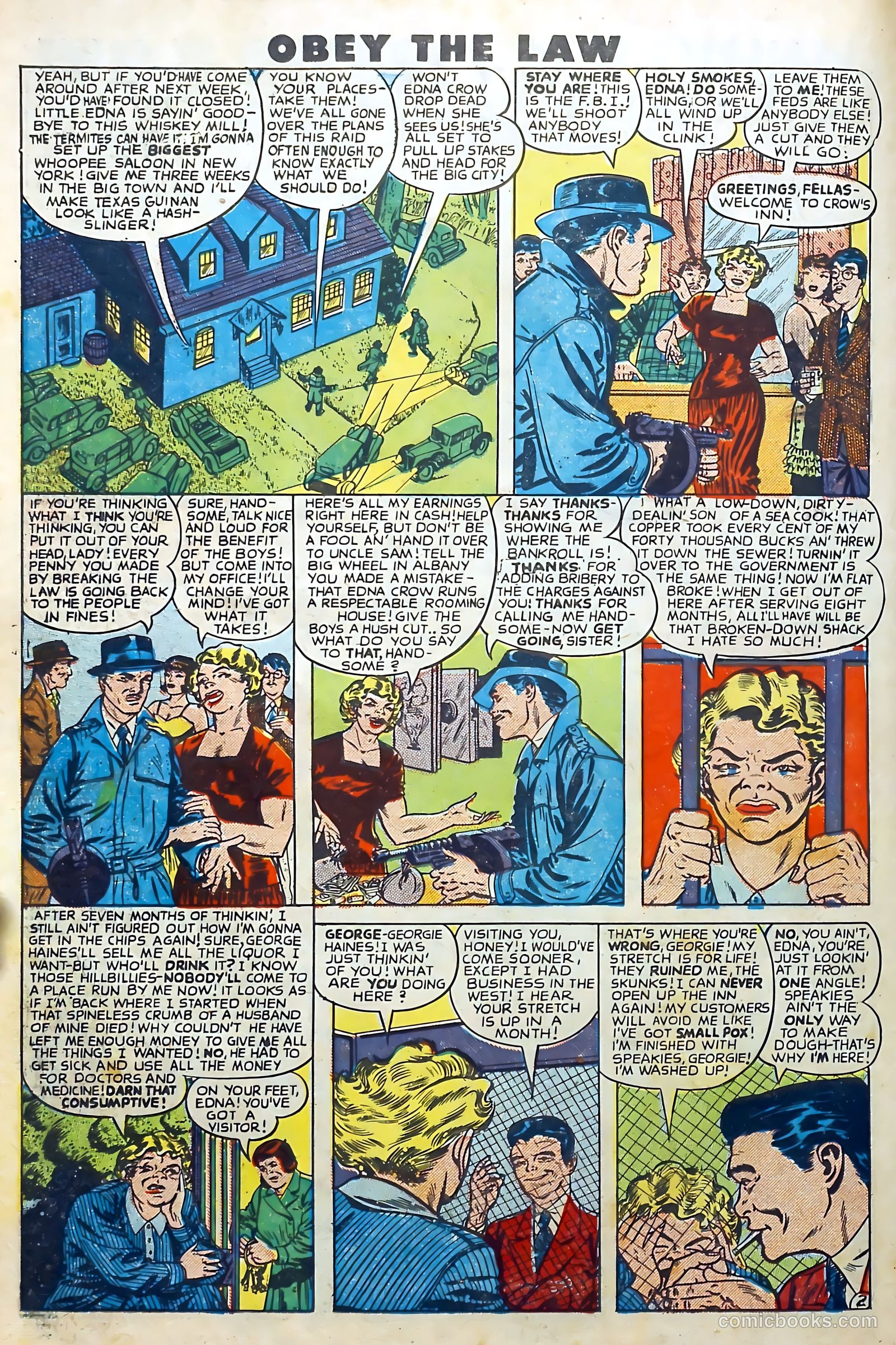 Crime and Punishment #6 (1948) — page 22 of 53
