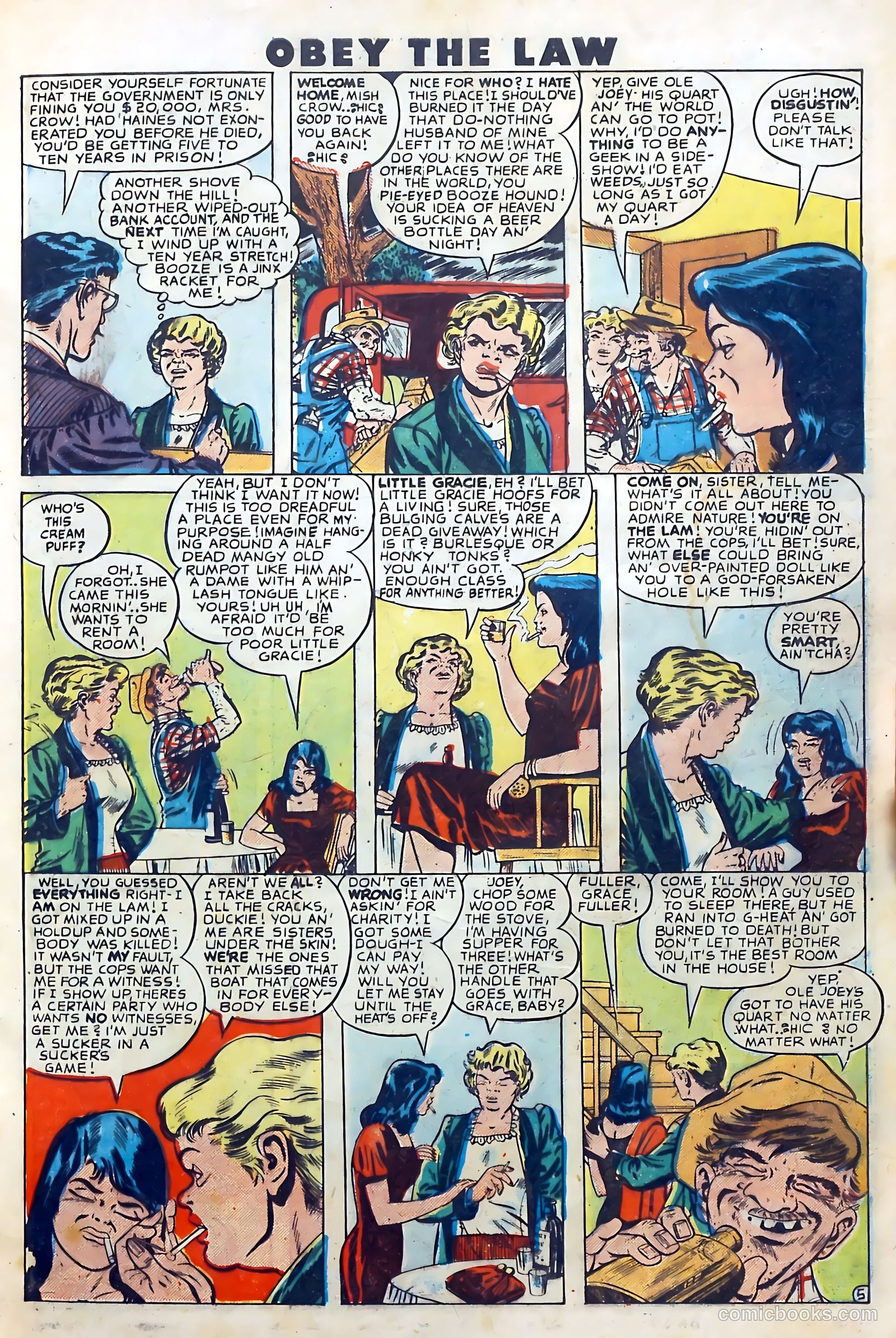 Crime and Punishment #6 (1948) — page 25 of 53
