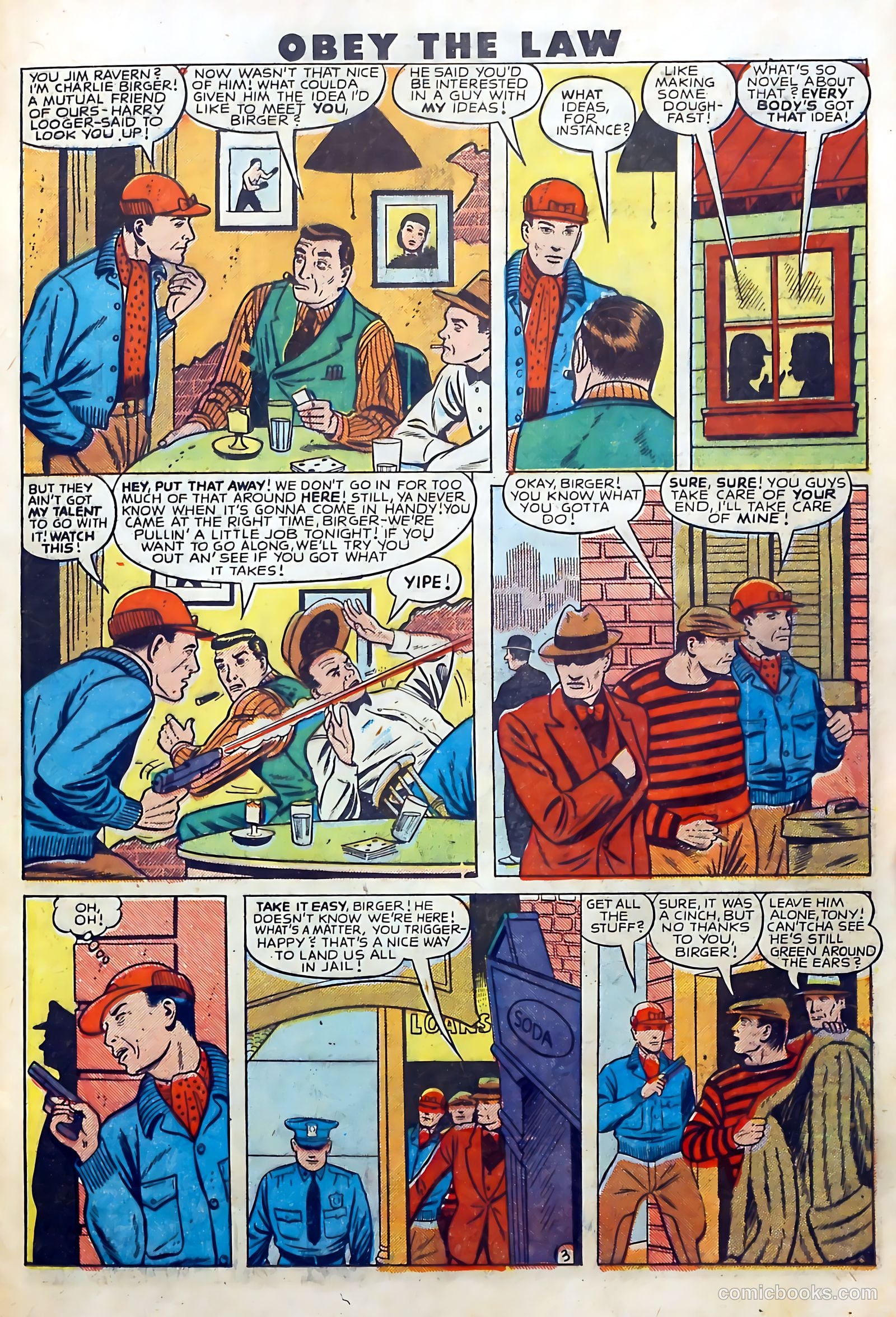 Crime and Punishment #6 (1948) — page 33 of 53