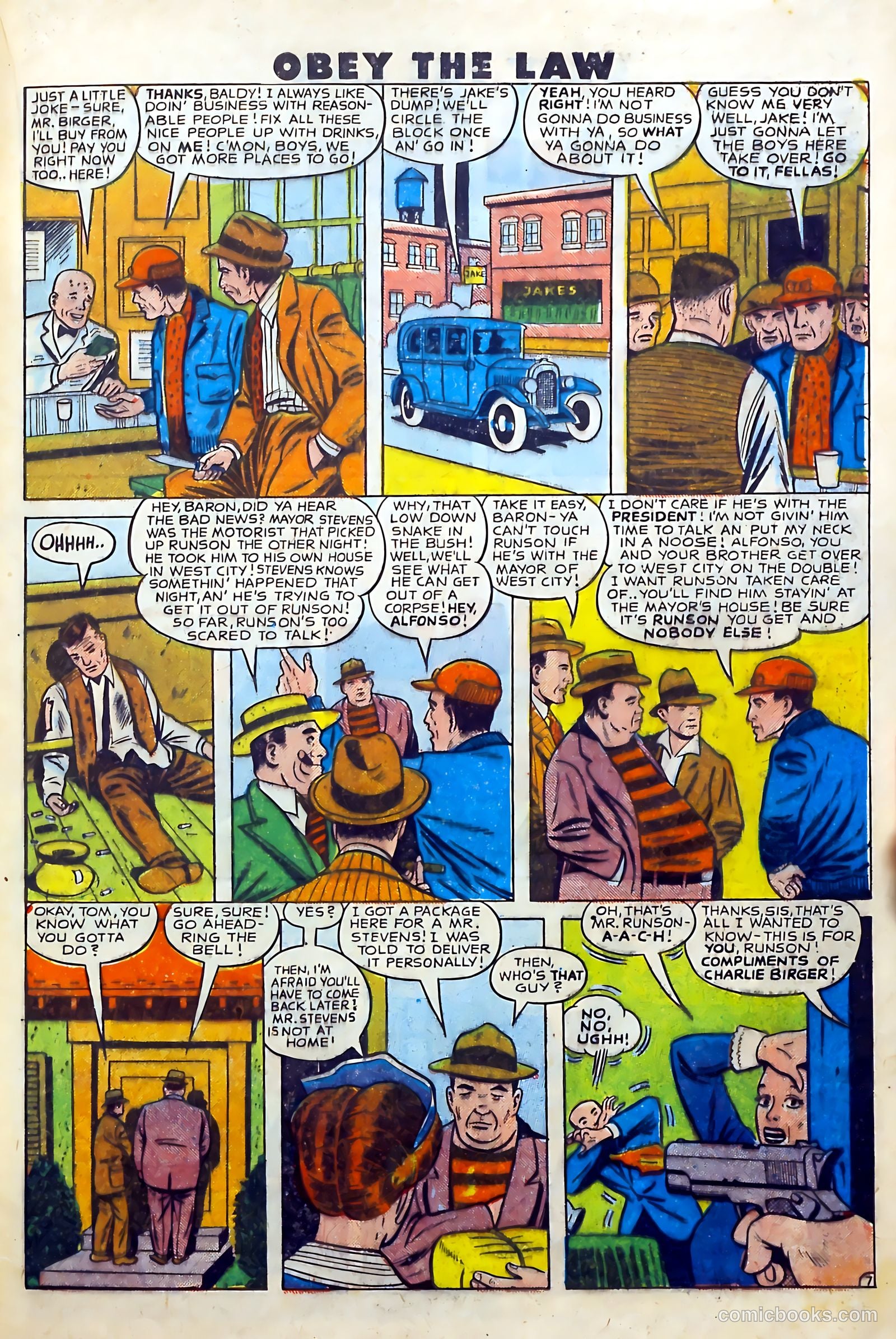 Crime and Punishment #6 (1948) — page 37 of 53