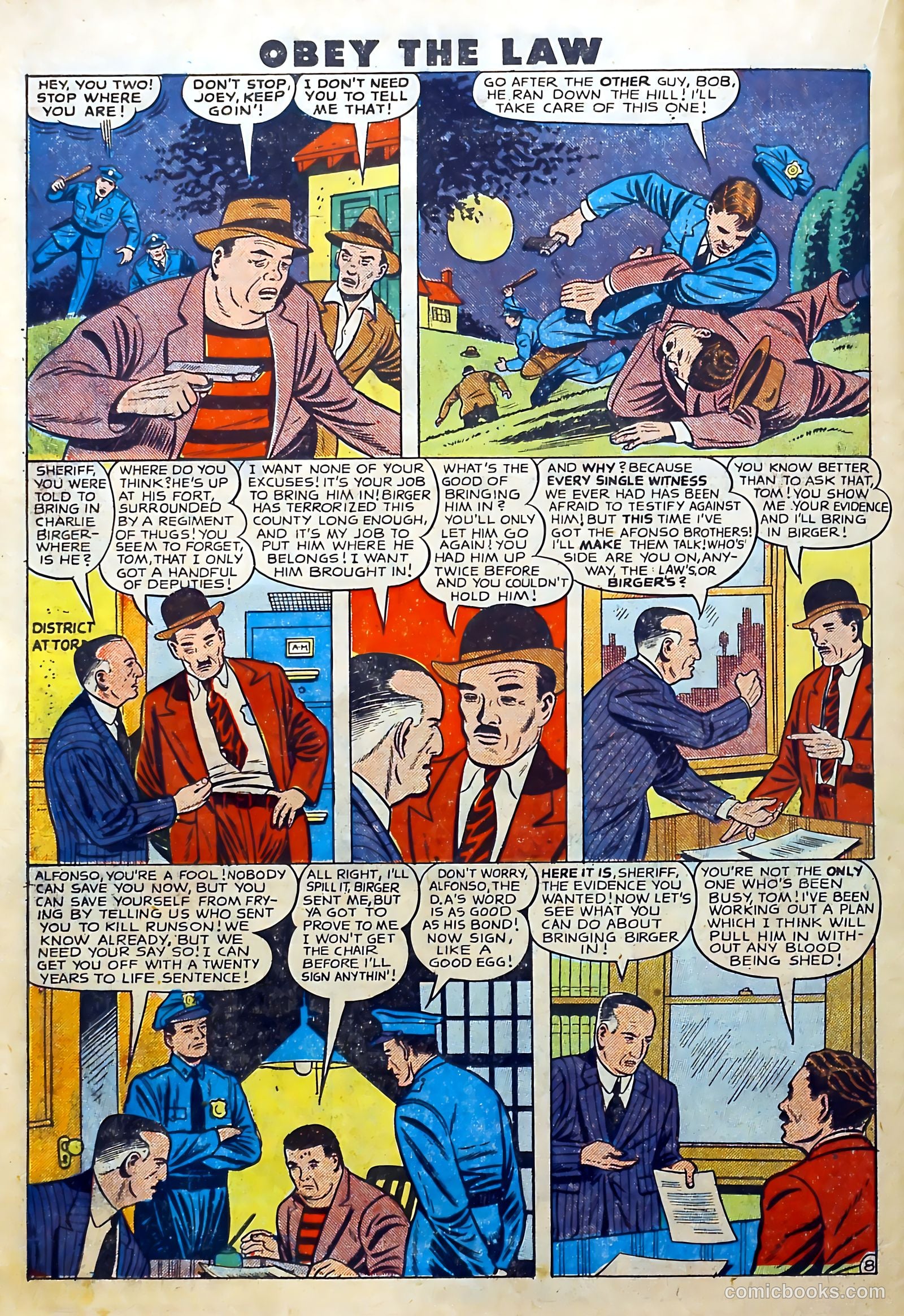 Crime and Punishment #6 (1948) — page 38 of 53