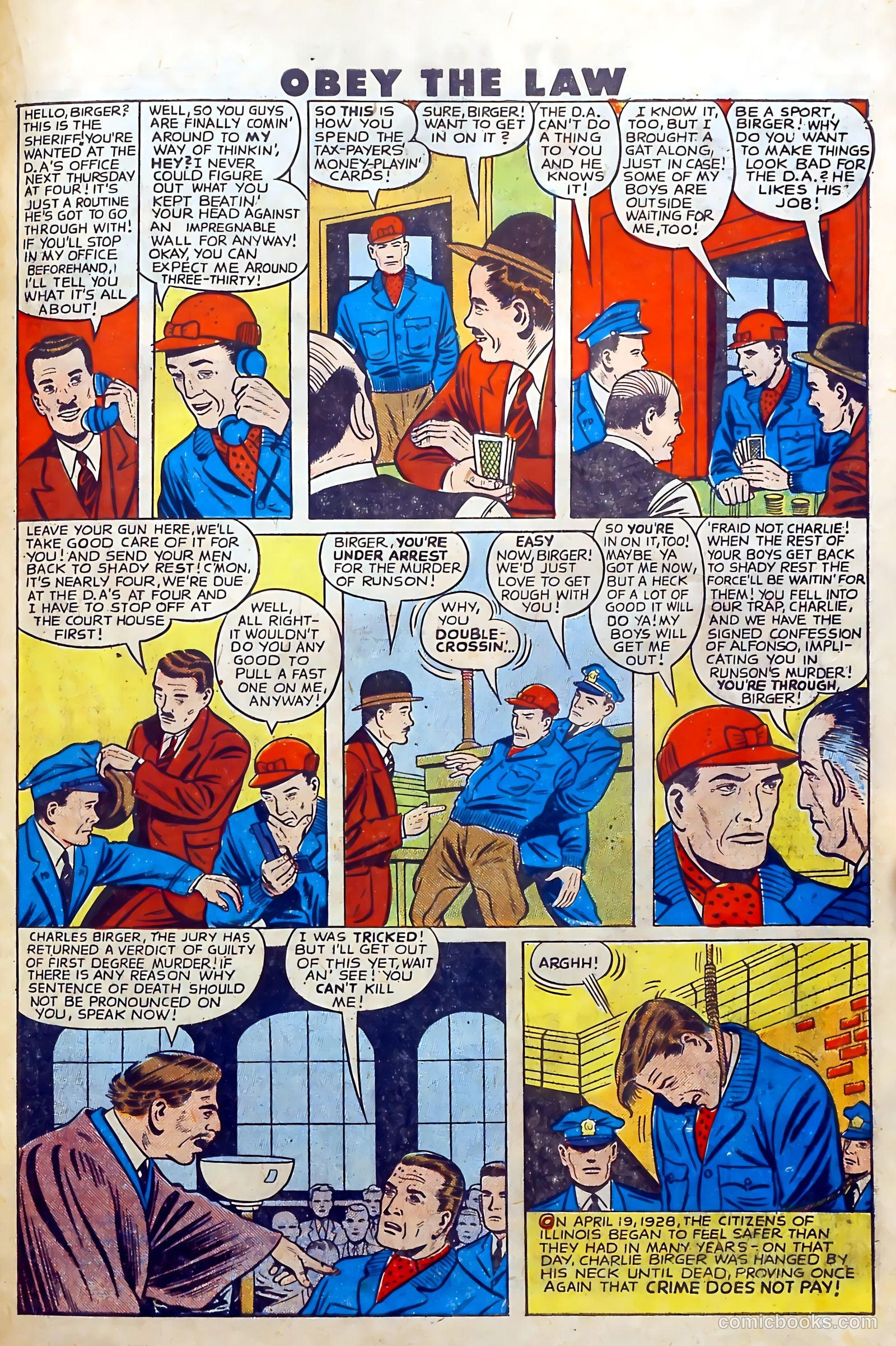 Crime and Punishment #6 (1948) — page 39 of 53