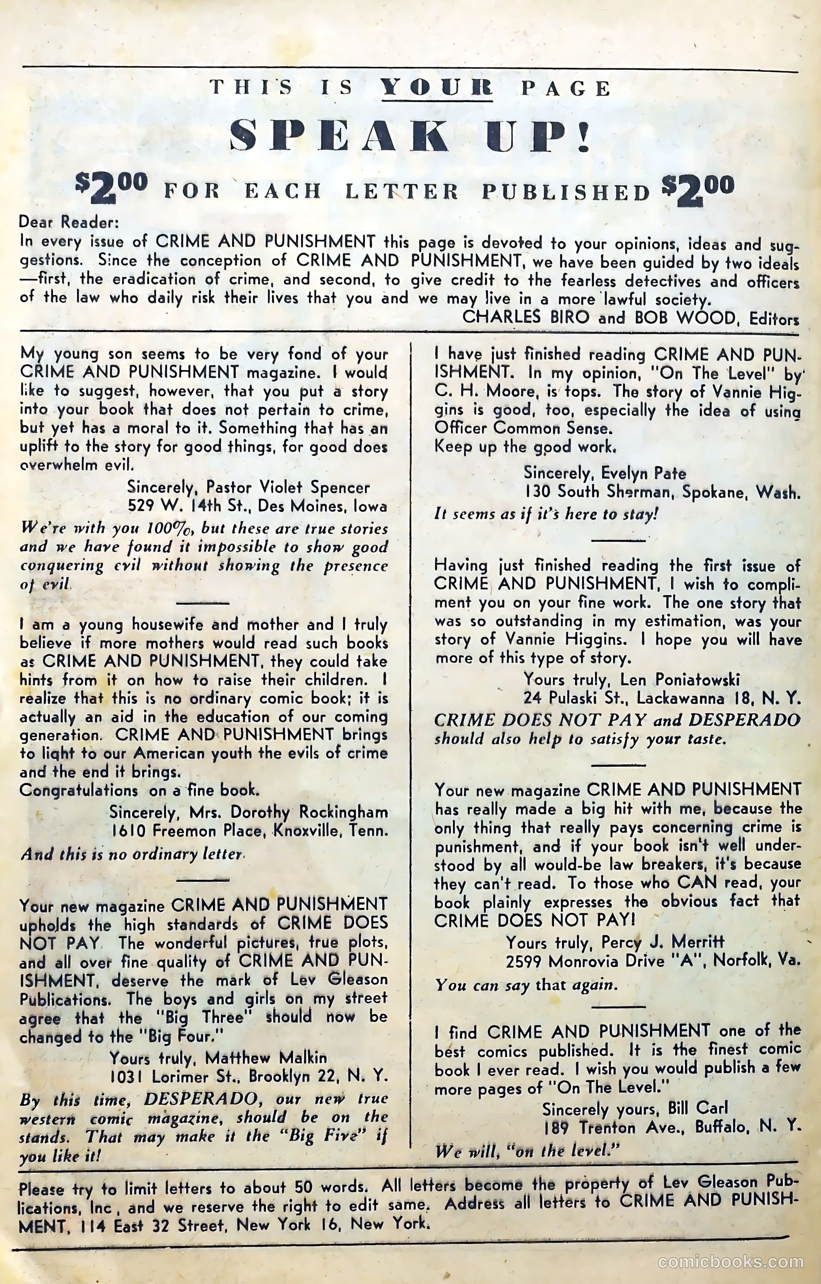 Crime and Punishment #6 (1948) — page 44 of 53