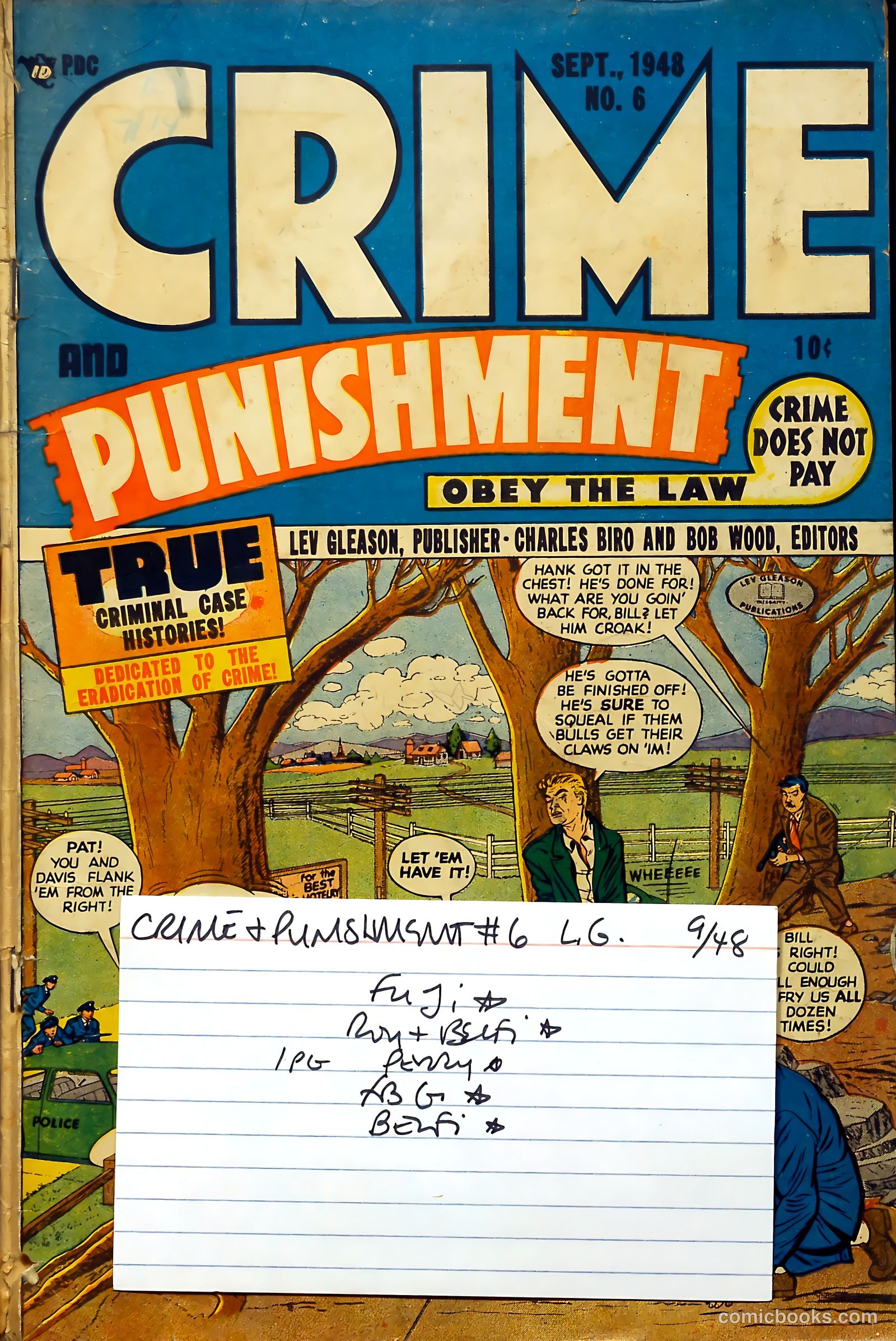 Crime and Punishment #6 (1948) — page 53 of 53