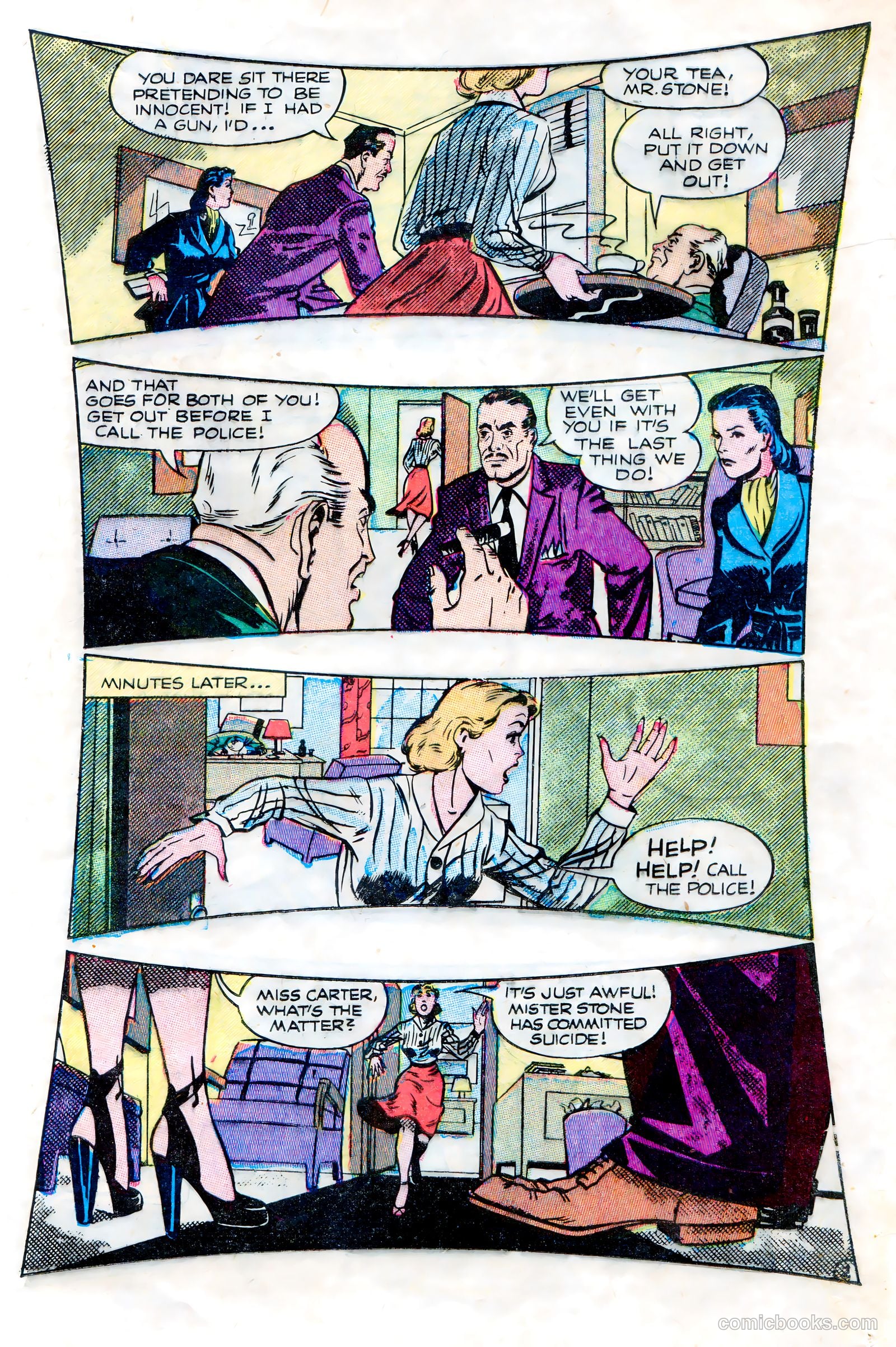Crime and Punishment #70 (1954) — page 13