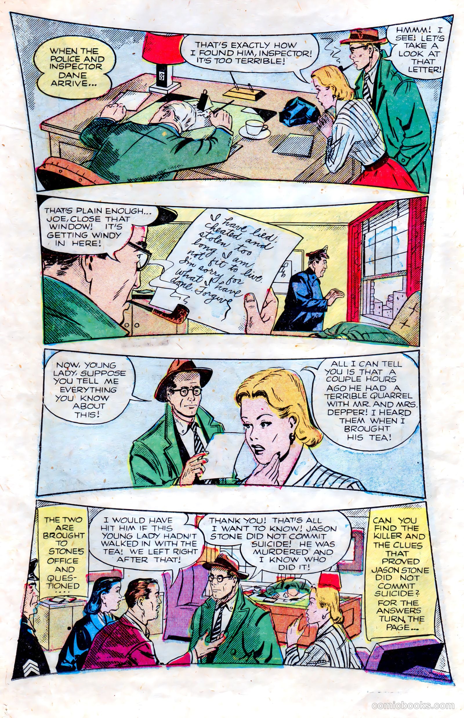 Crime and Punishment #70 (1954) — page 14