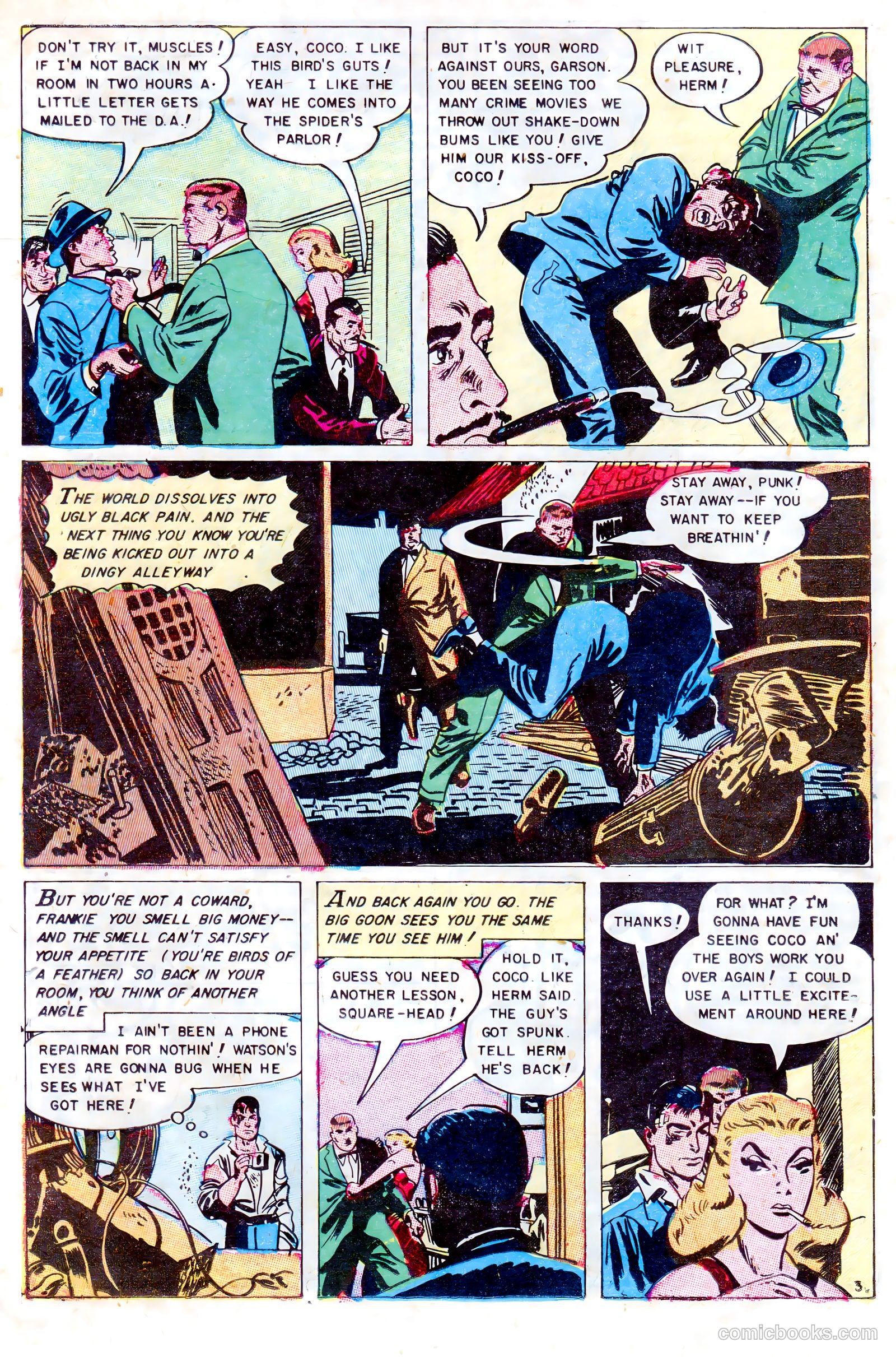 Crime and Punishment #70 (1954) — page 18
