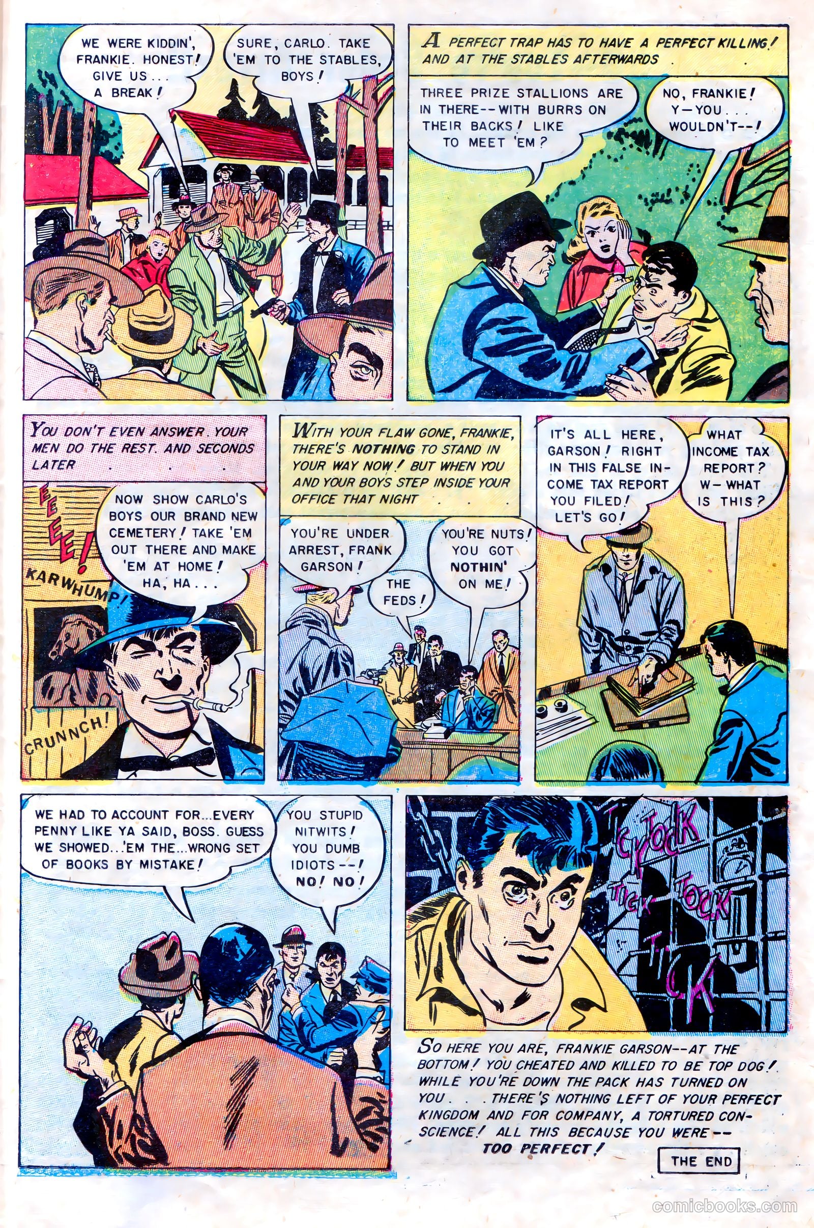 Crime and Punishment #70 (1954) — page 23