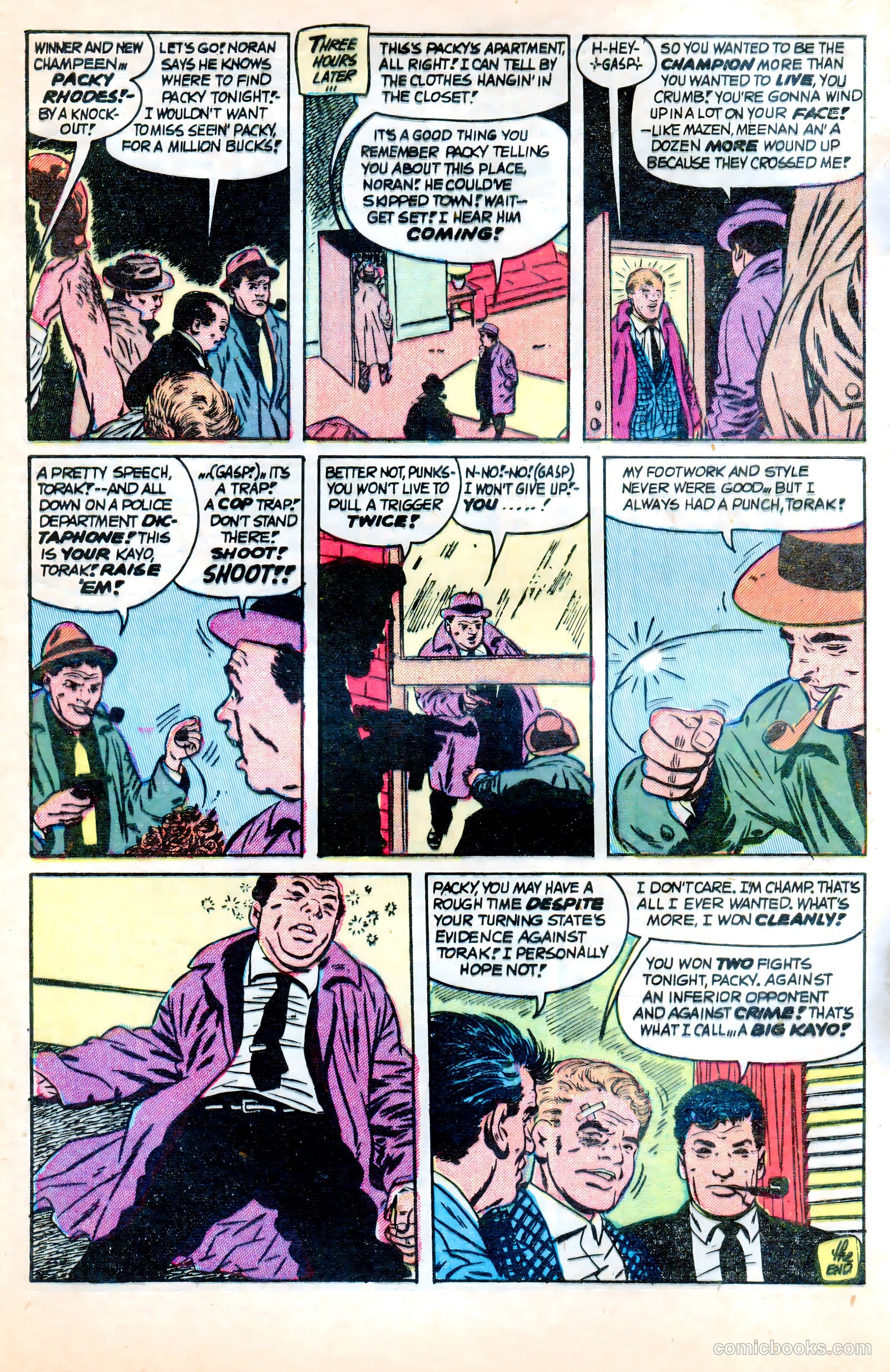 Crime and Punishment #73 (1955) — page 8