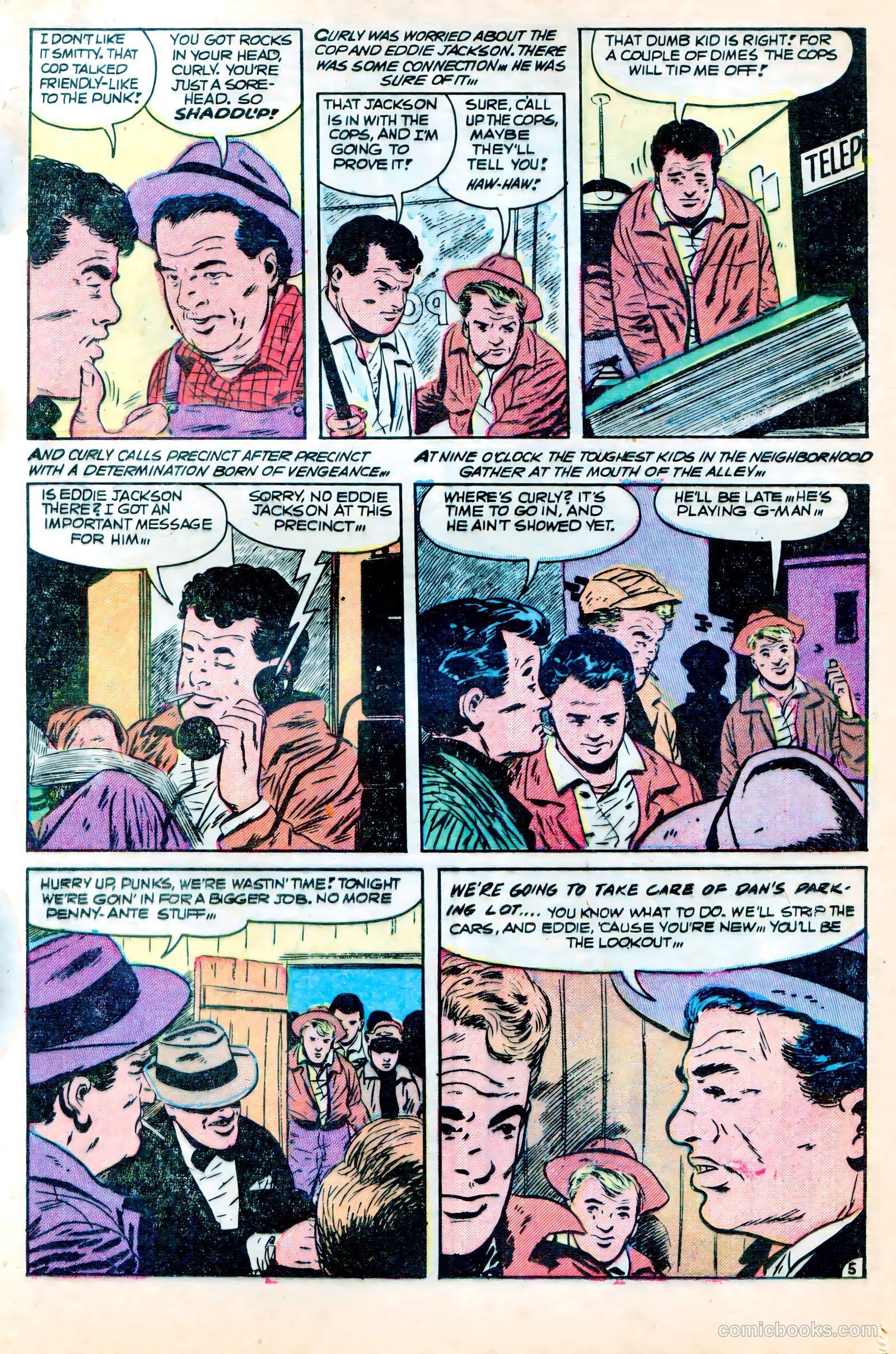 Crime and Punishment #73 (1955) — page 13