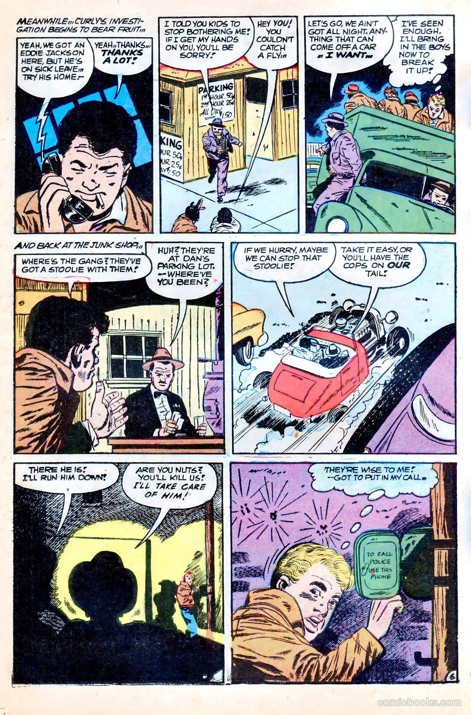 Crime and Punishment #73 (1955) — page 14