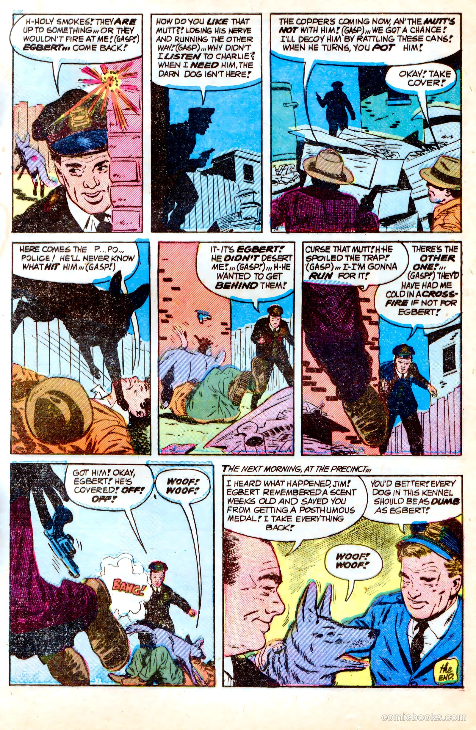 Crime and Punishment #73 (1955) — page 21