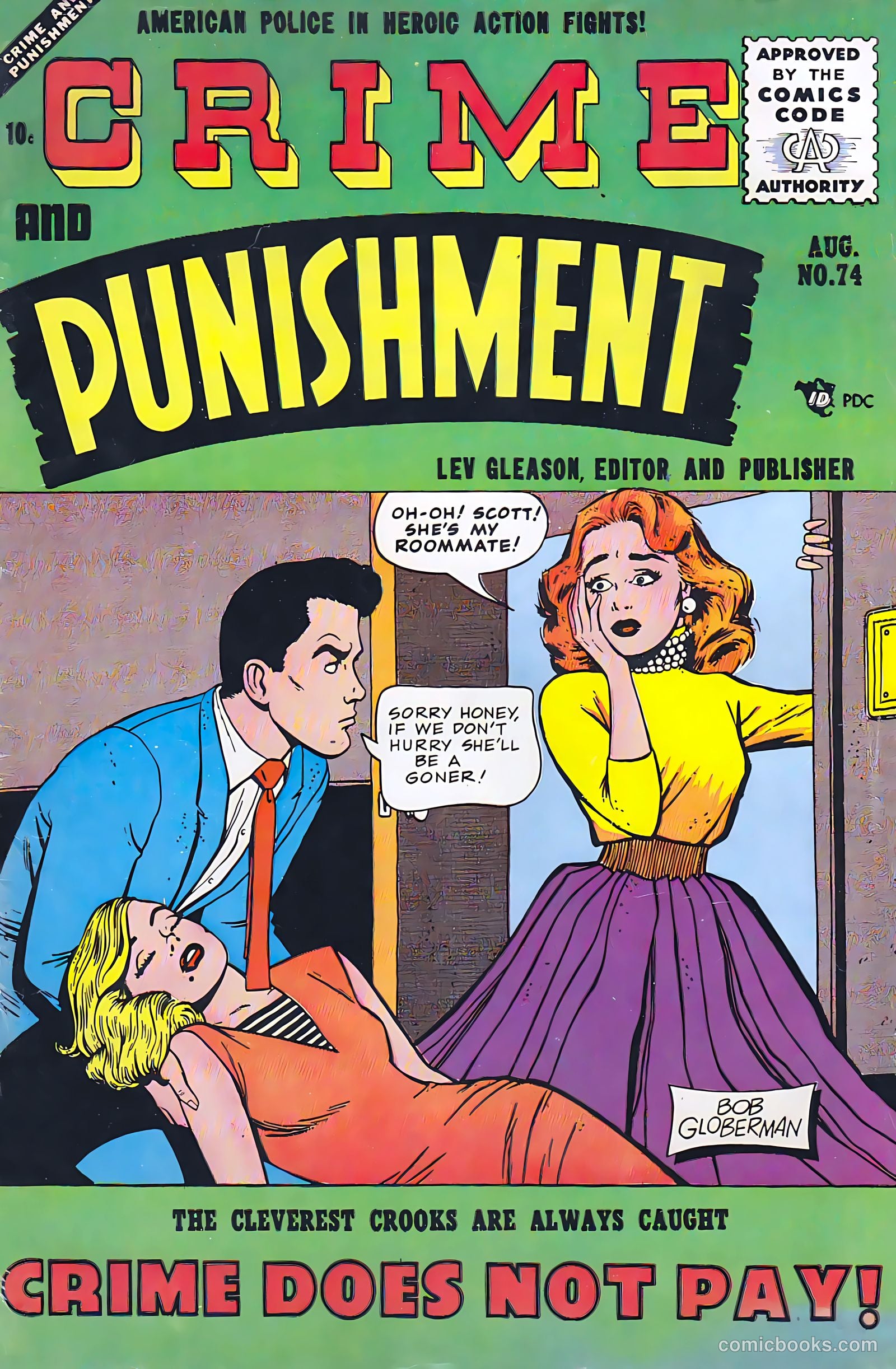 Crime and Punishment #74 cover