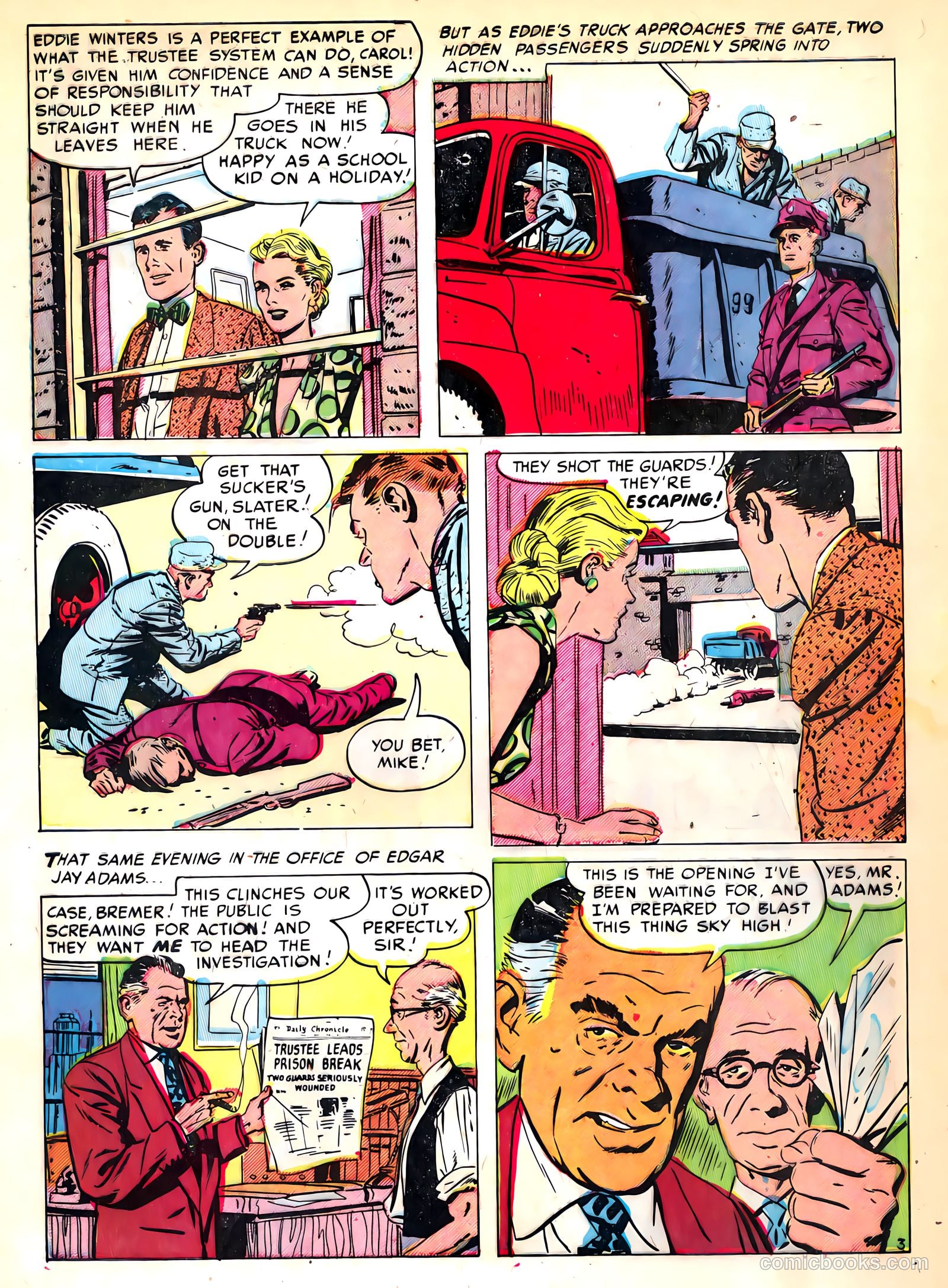 Crime Clinic #3 (1951) — page 6