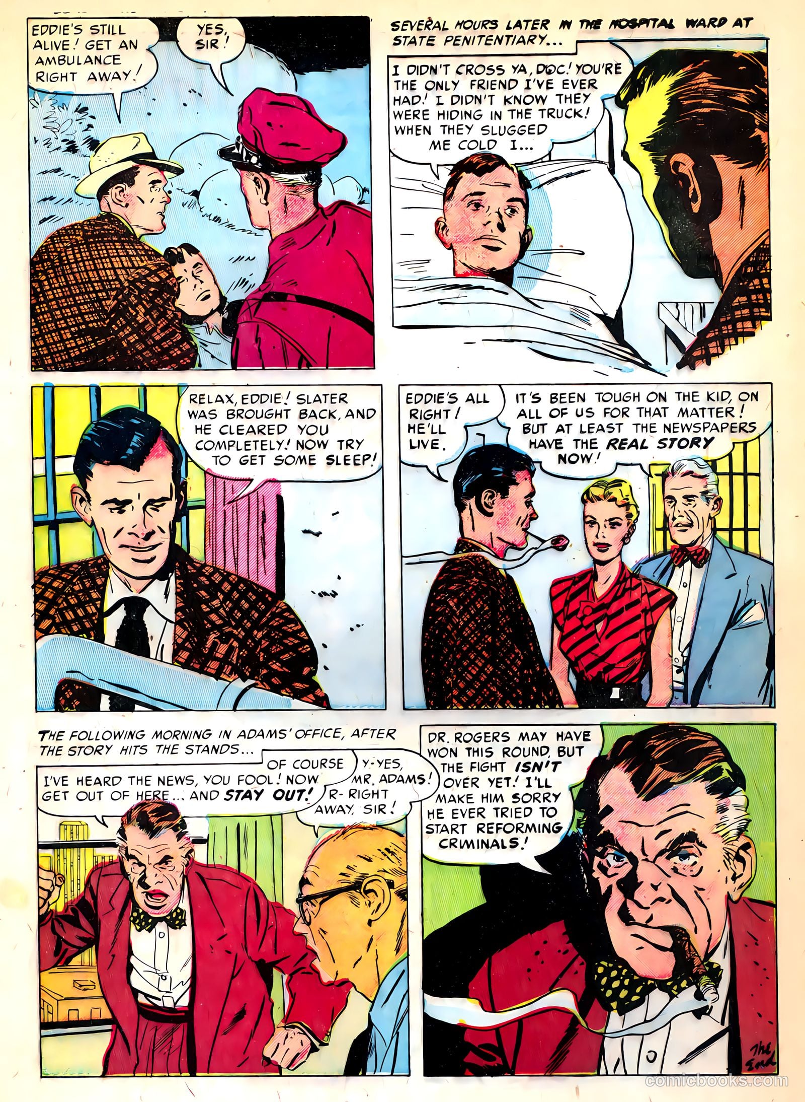 Crime Clinic #3 (1951) — page 10