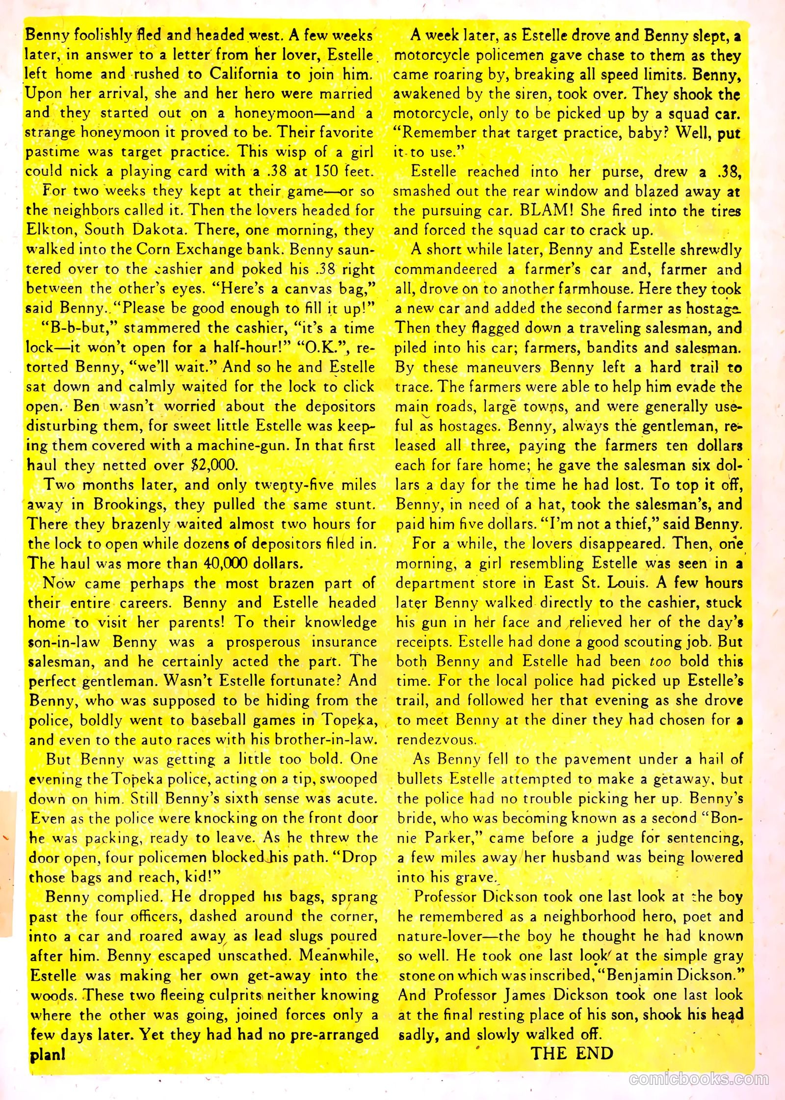 Crime Clinic #3 (1951) — page 20