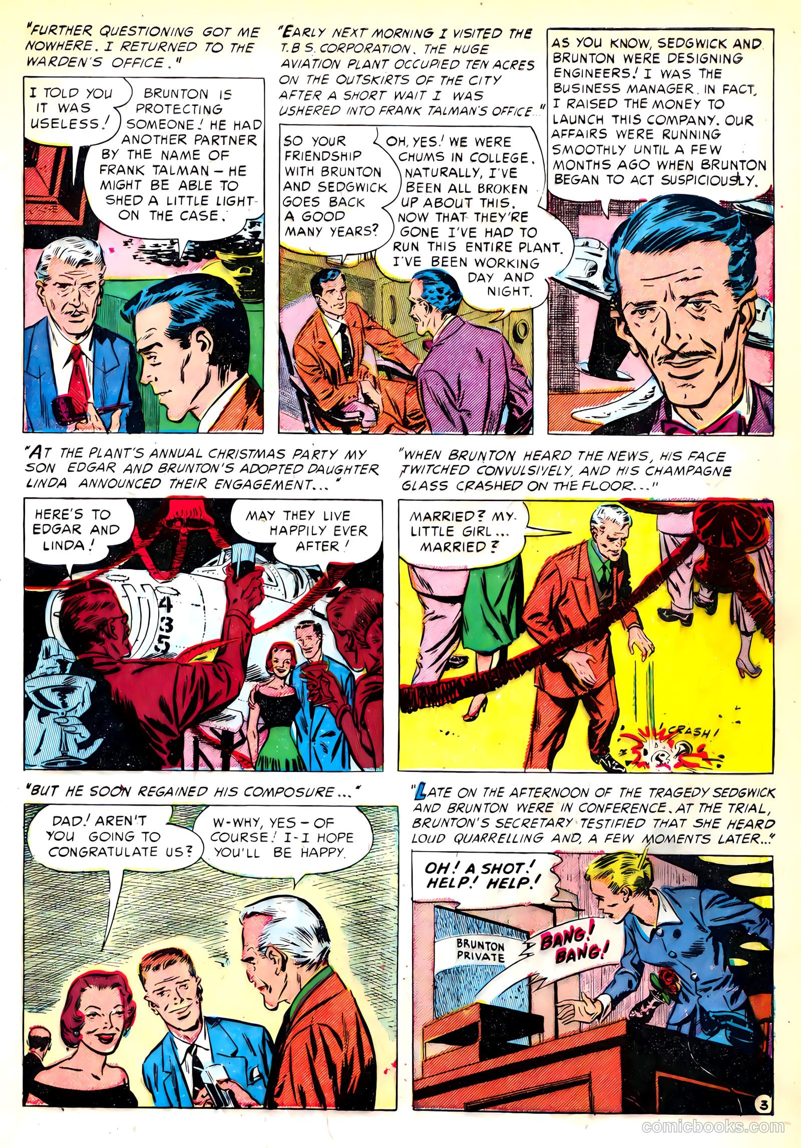 Crime Clinic #3 (1951) — page 30