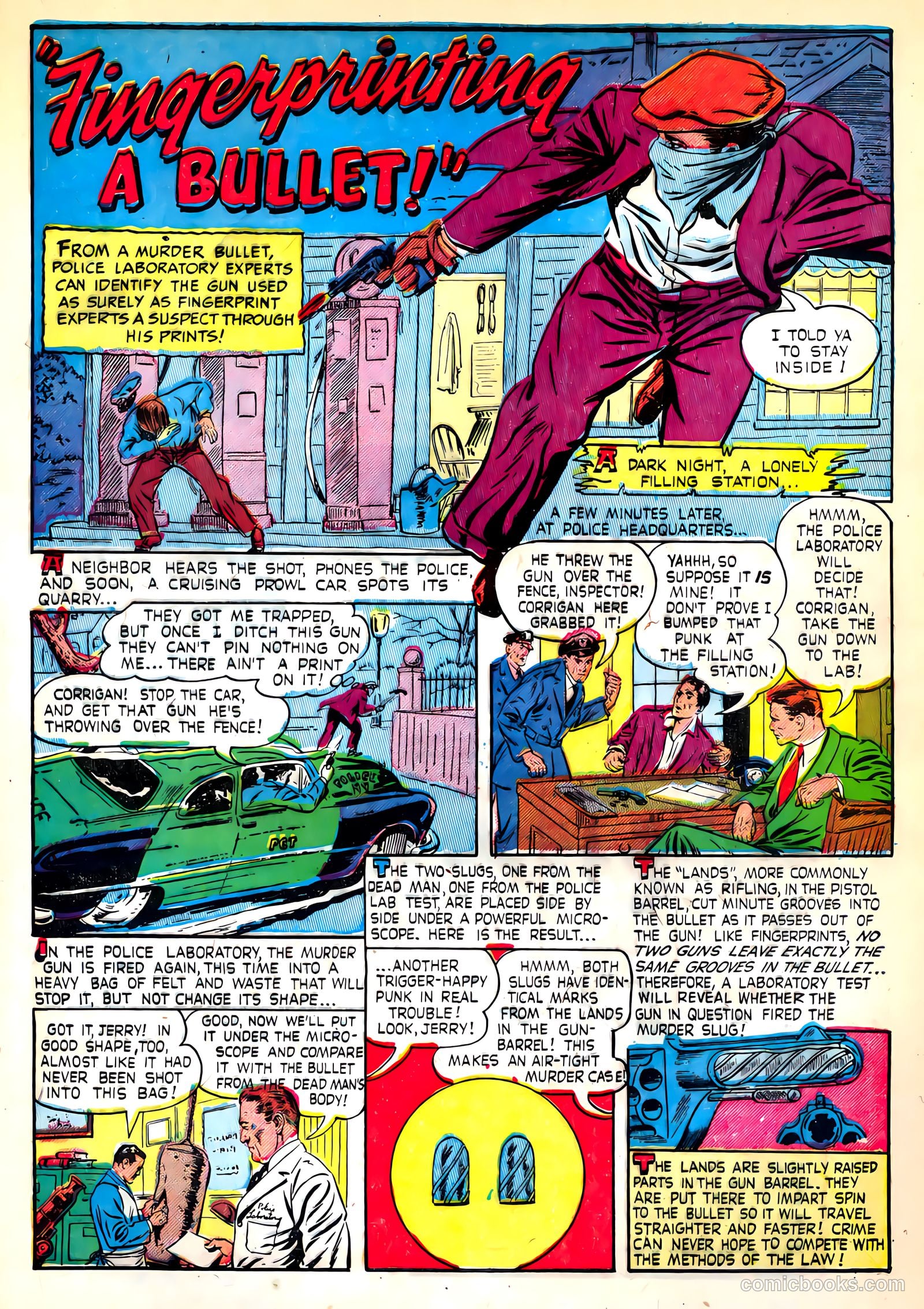 Crime Clinic #3 (1951) — page 34