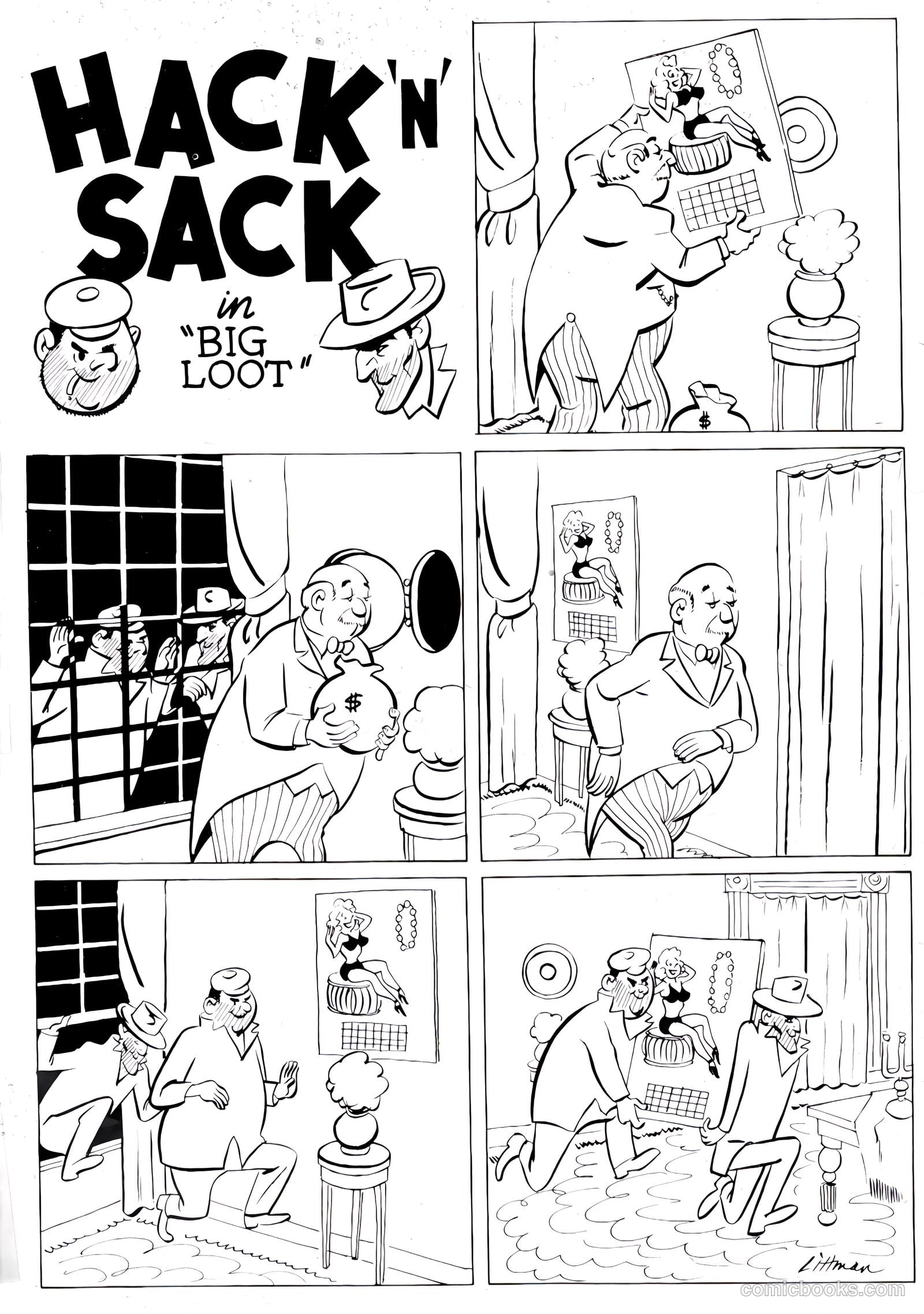 Crime Clinic #3 (1951) — page 36