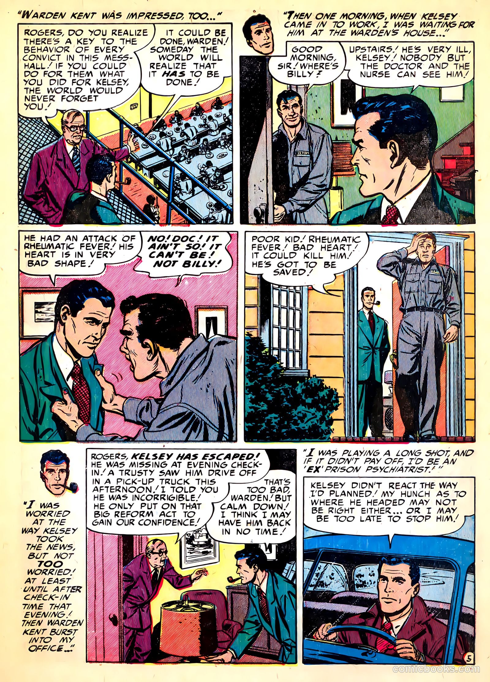 Crime Clinic #4 (1952) — page 7